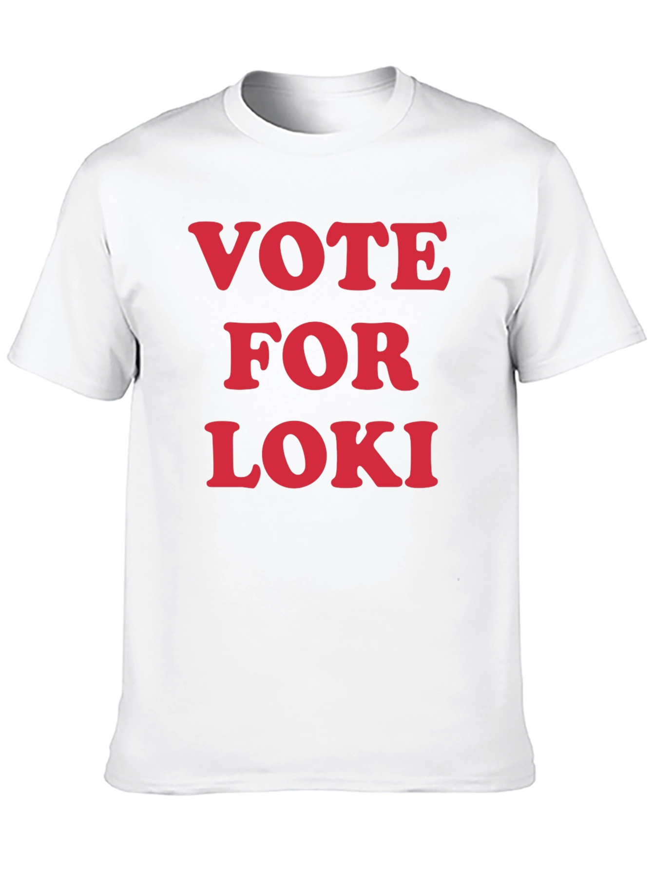 Vote For Loki T-Shirt - Graphic Print