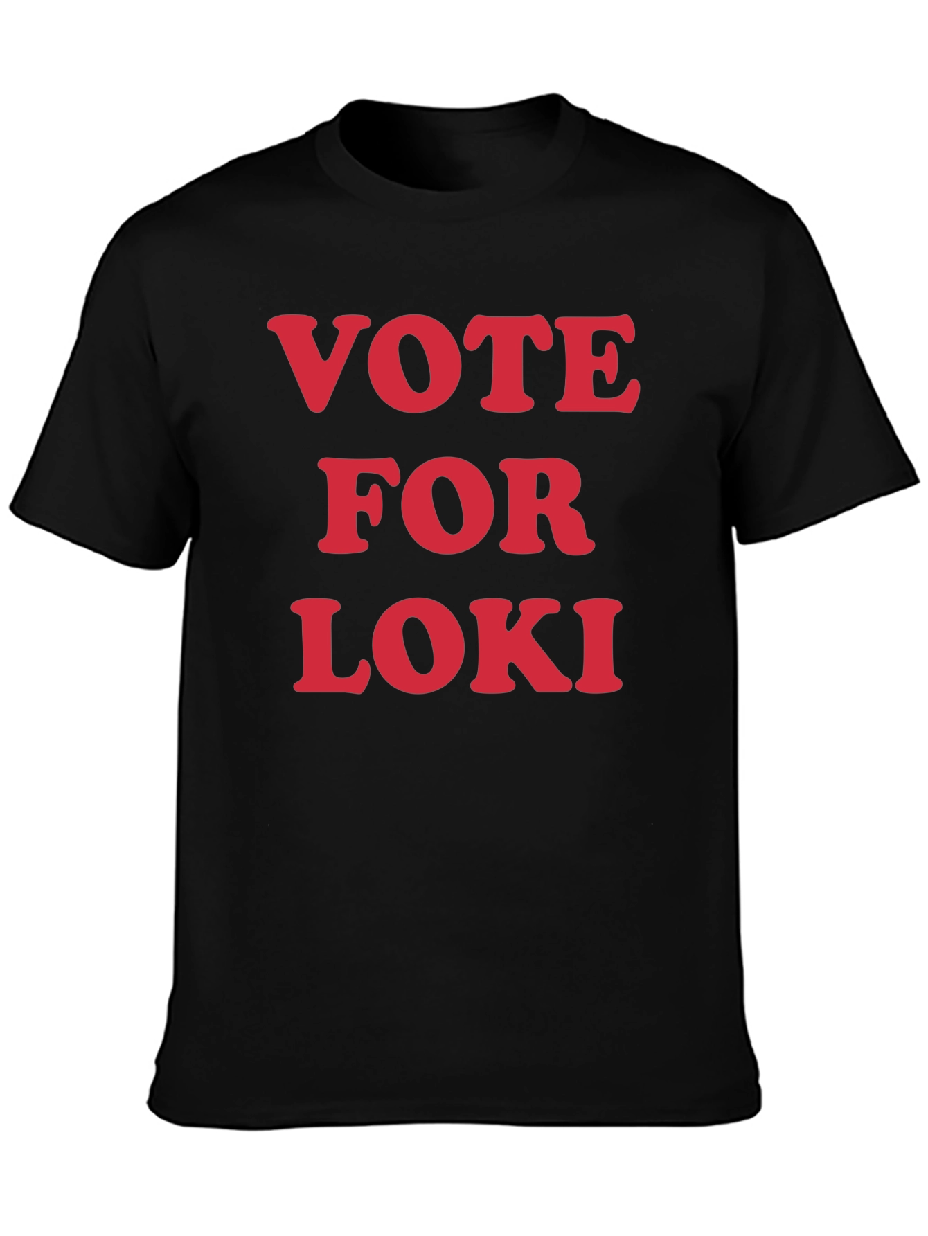 Vote For Loki T-Shirt - Graphic Print
