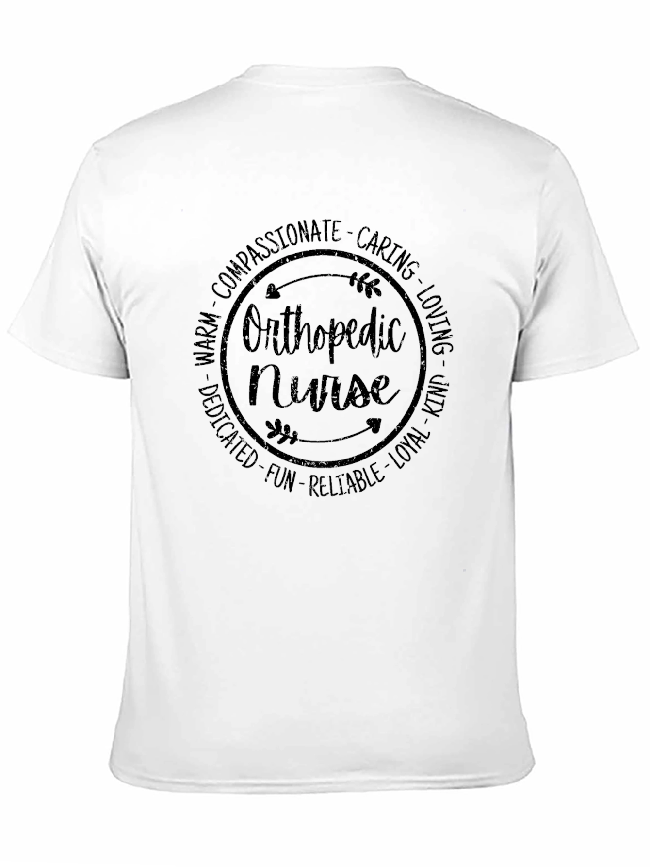 Orthopedic Nurse T-Shirt - Compassionate Caring Tee