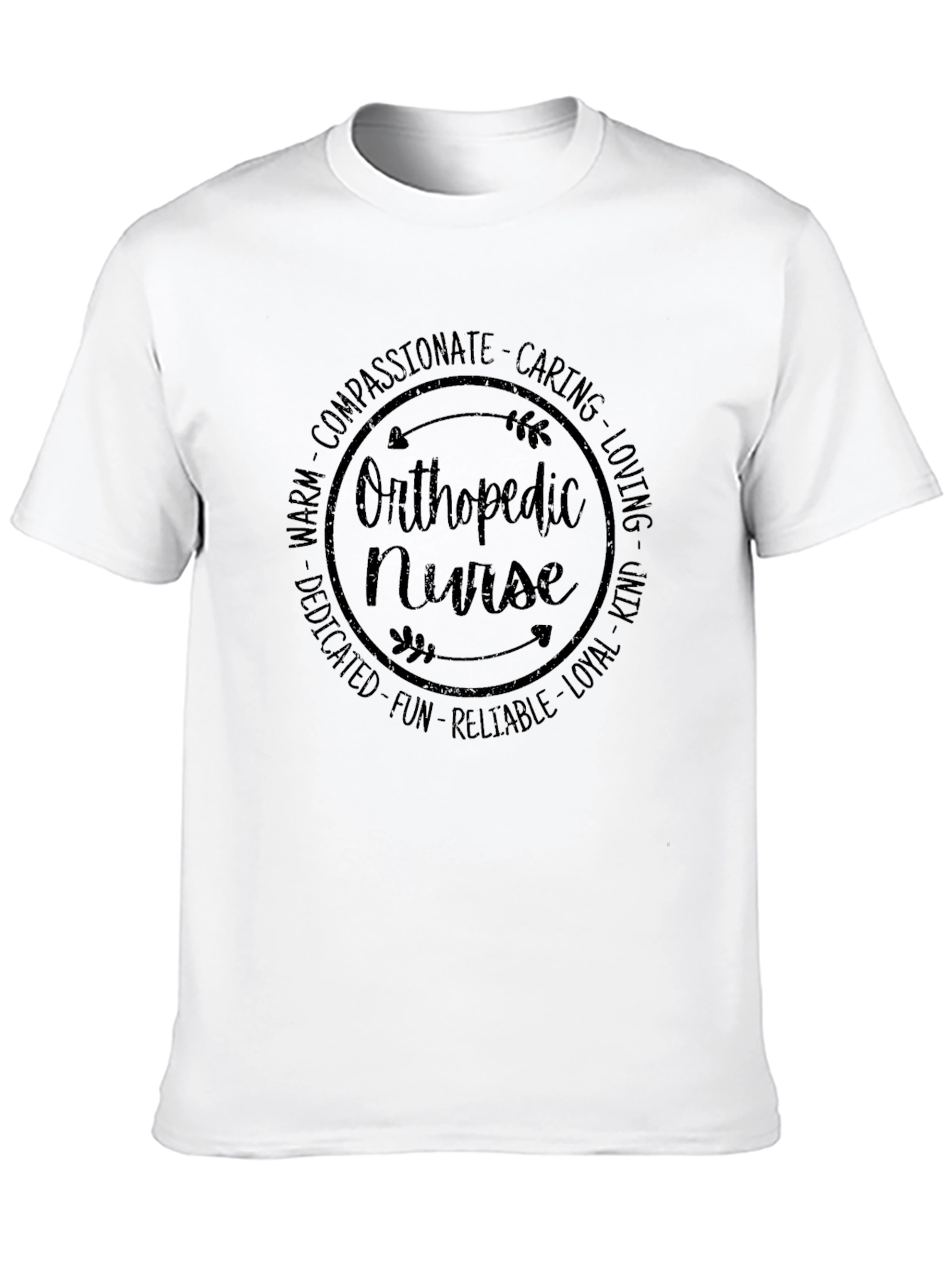 Orthopedic Nurse T-Shirt - Compassionate Caring Tee