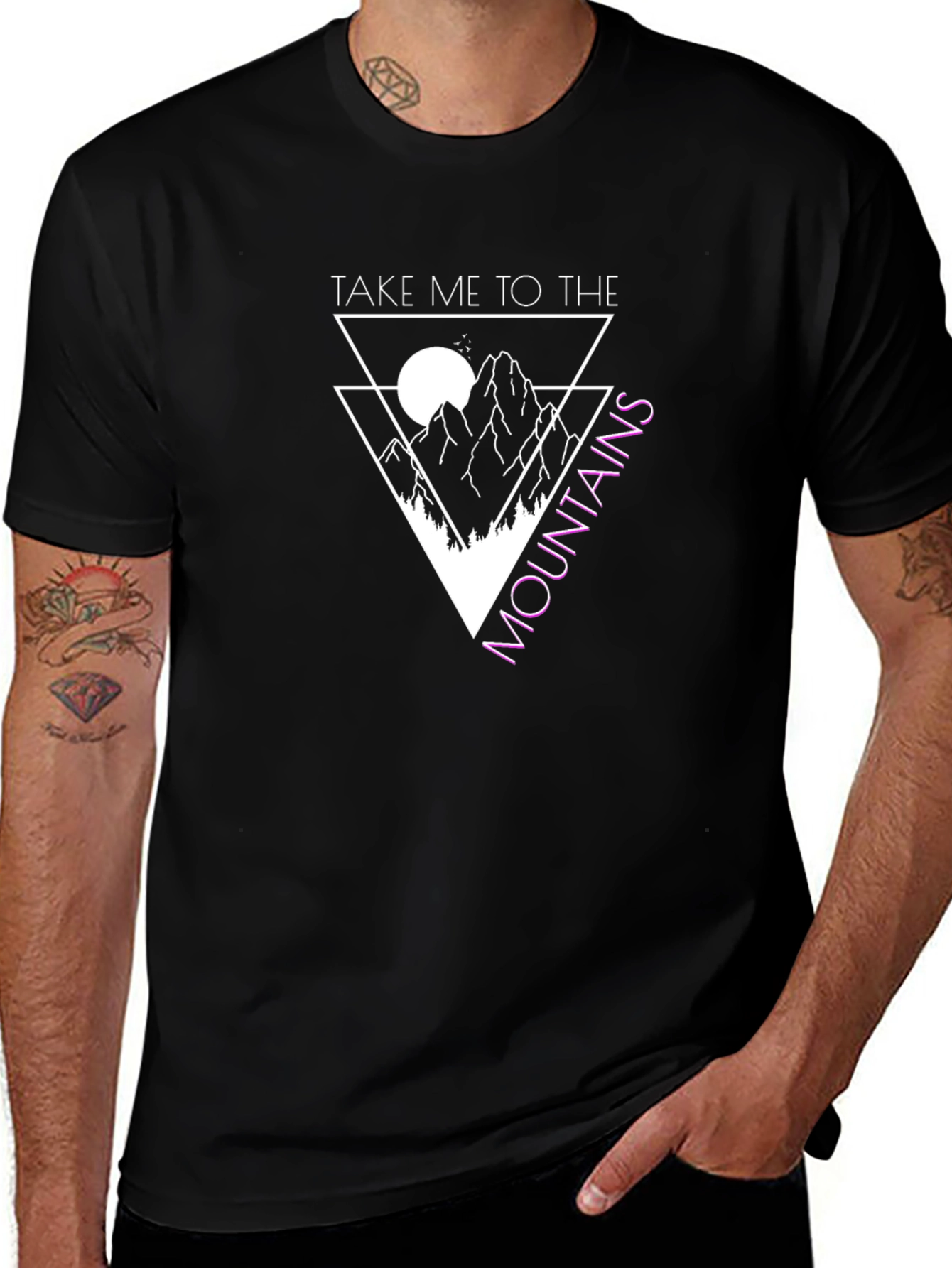 Mountain Graphic Tee - Adventure Awaits!