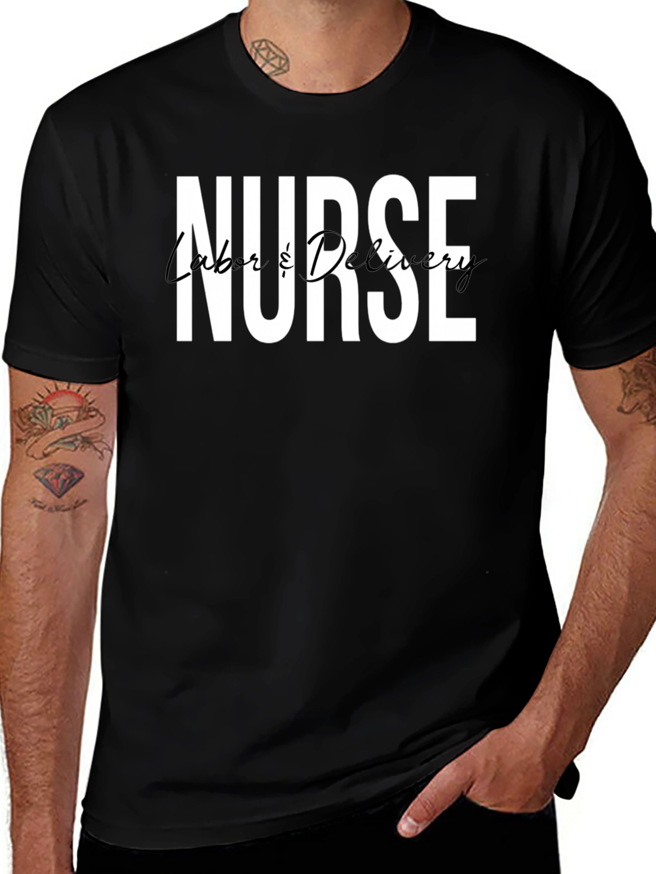 Nurse Labor & Delivery Graphic T-Shirt