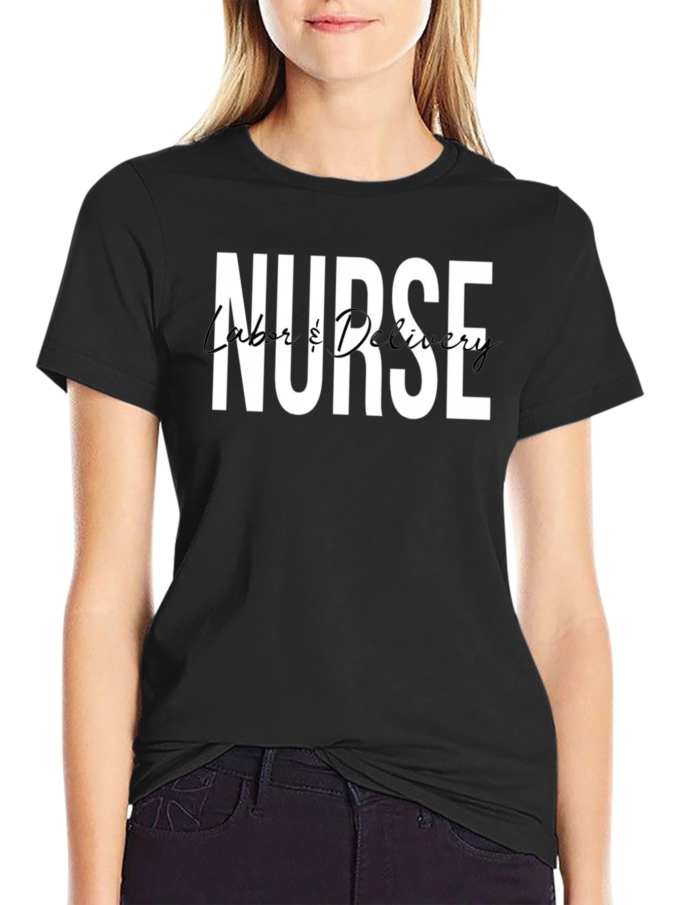 Nurse Labor & Delivery Graphic T-Shirt