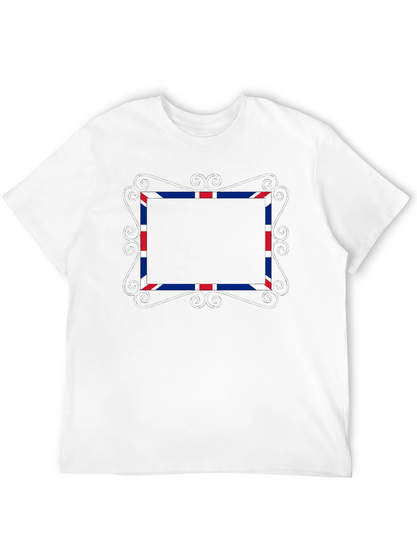 Union Jack Frame Black T-Shirt