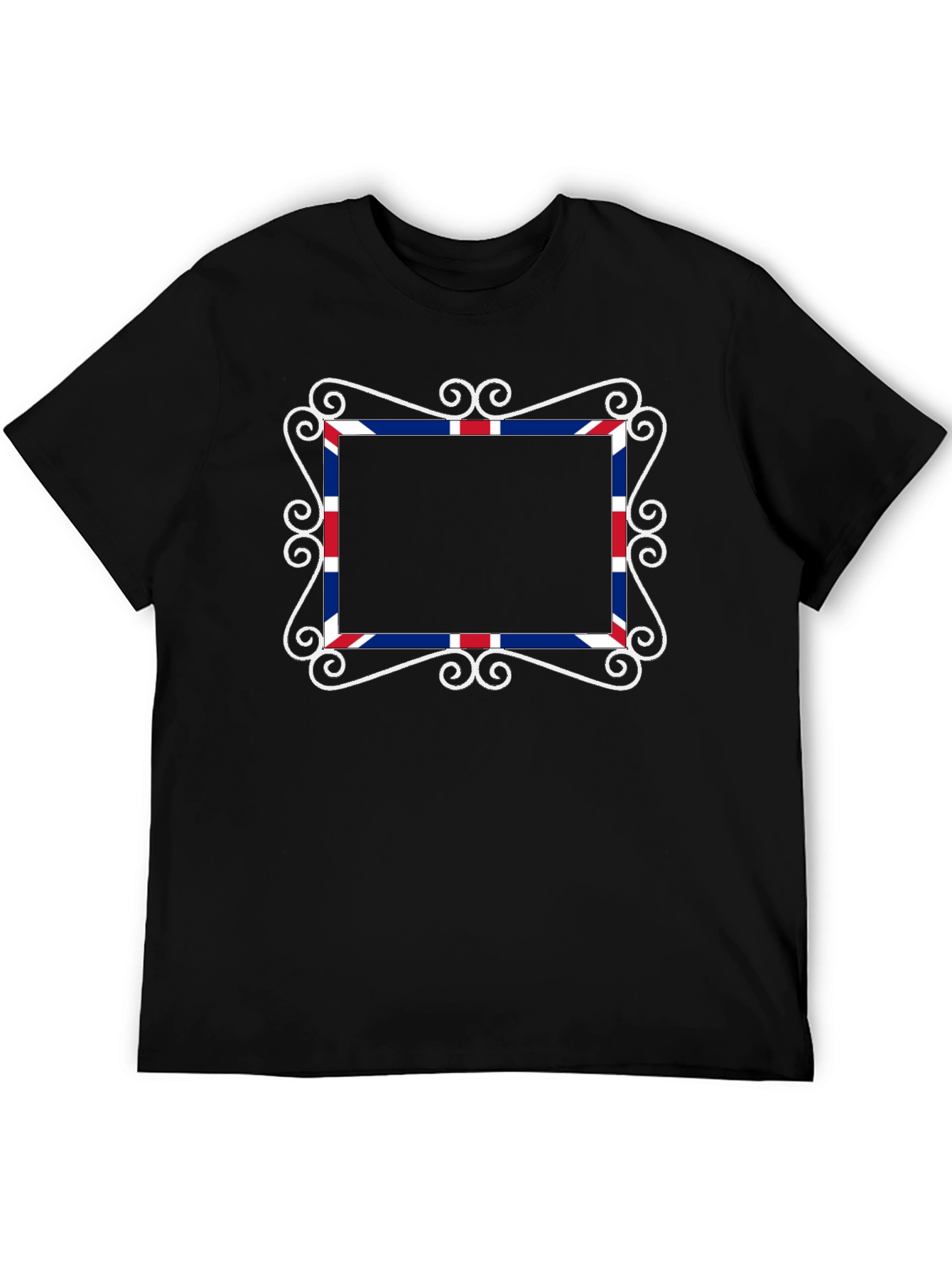 Union Jack Frame Black T-Shirt