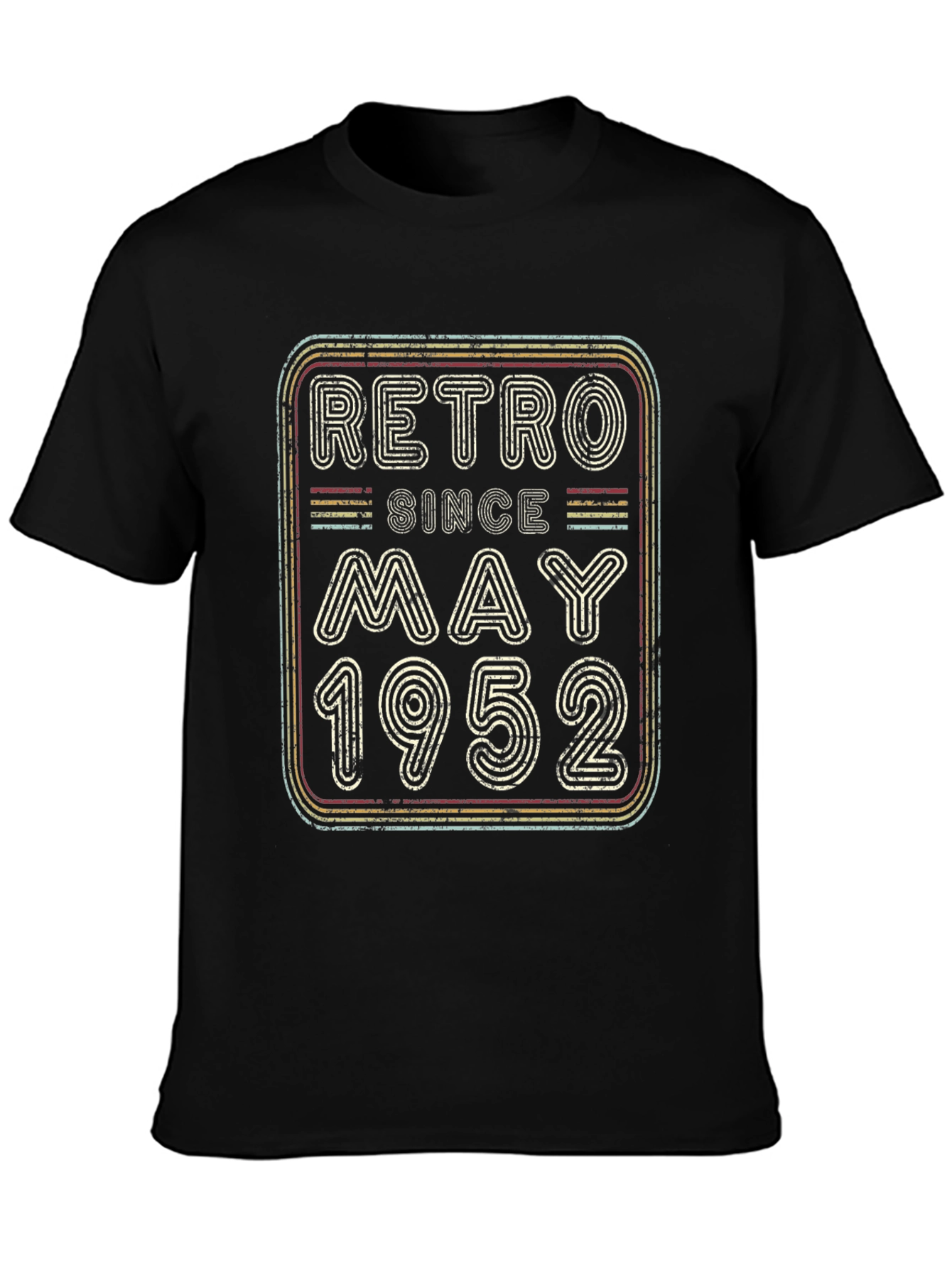 Retro Since May 1952 Birthday T-Shirt