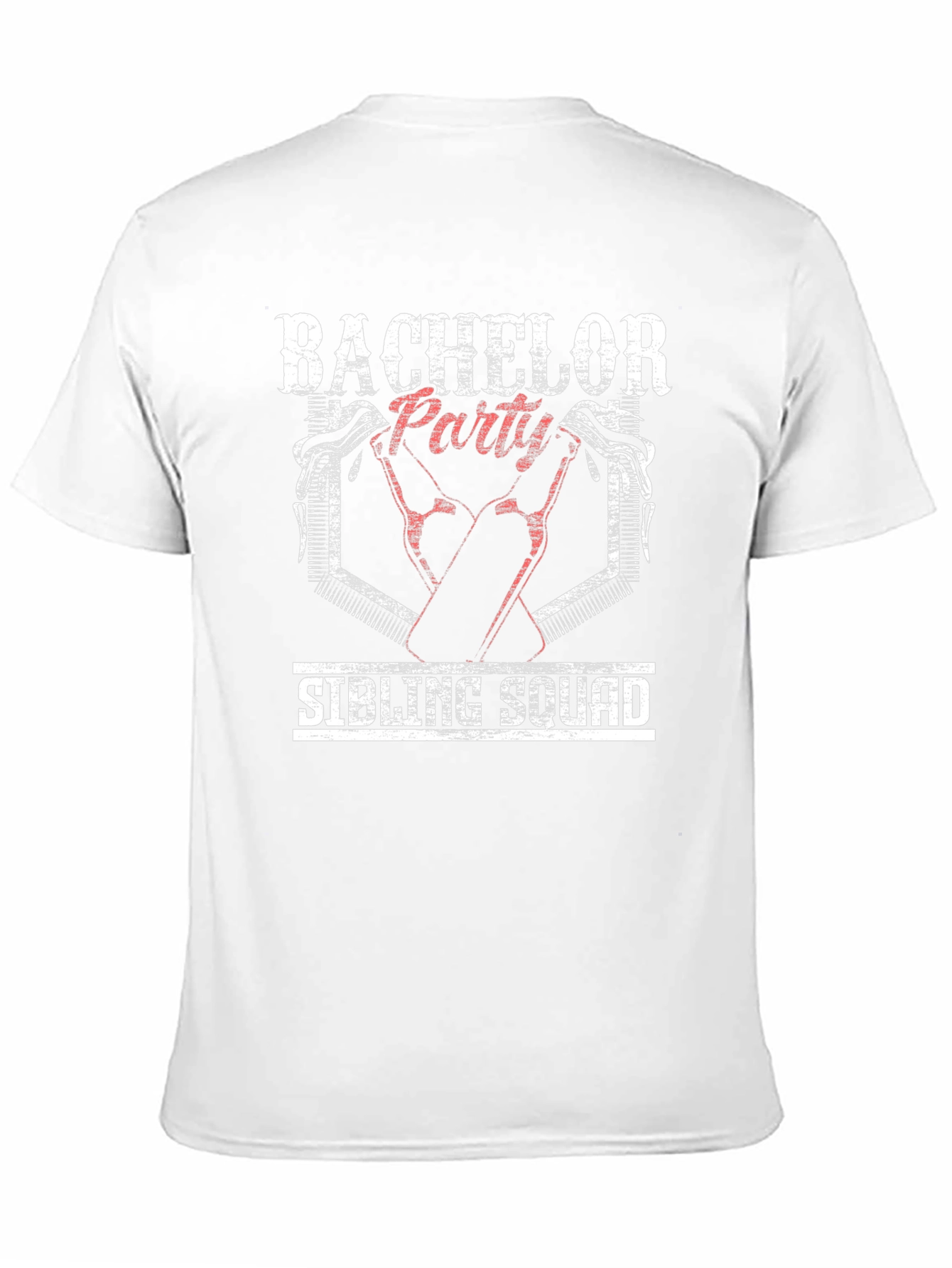 Bachelor Party Sibling Squad Graphic T-Shirt