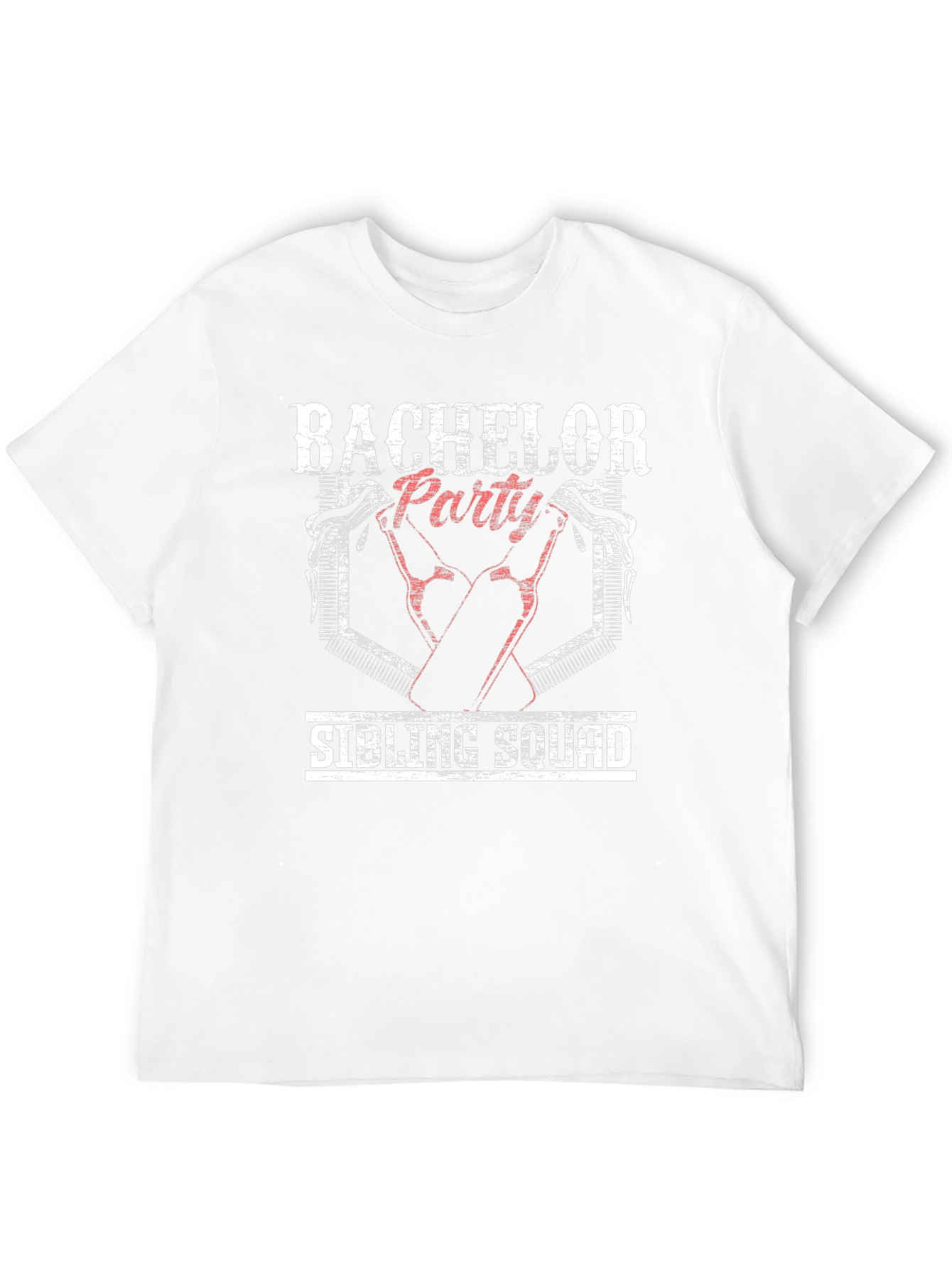 Bachelor Party Sibling Squad Graphic T-Shirt