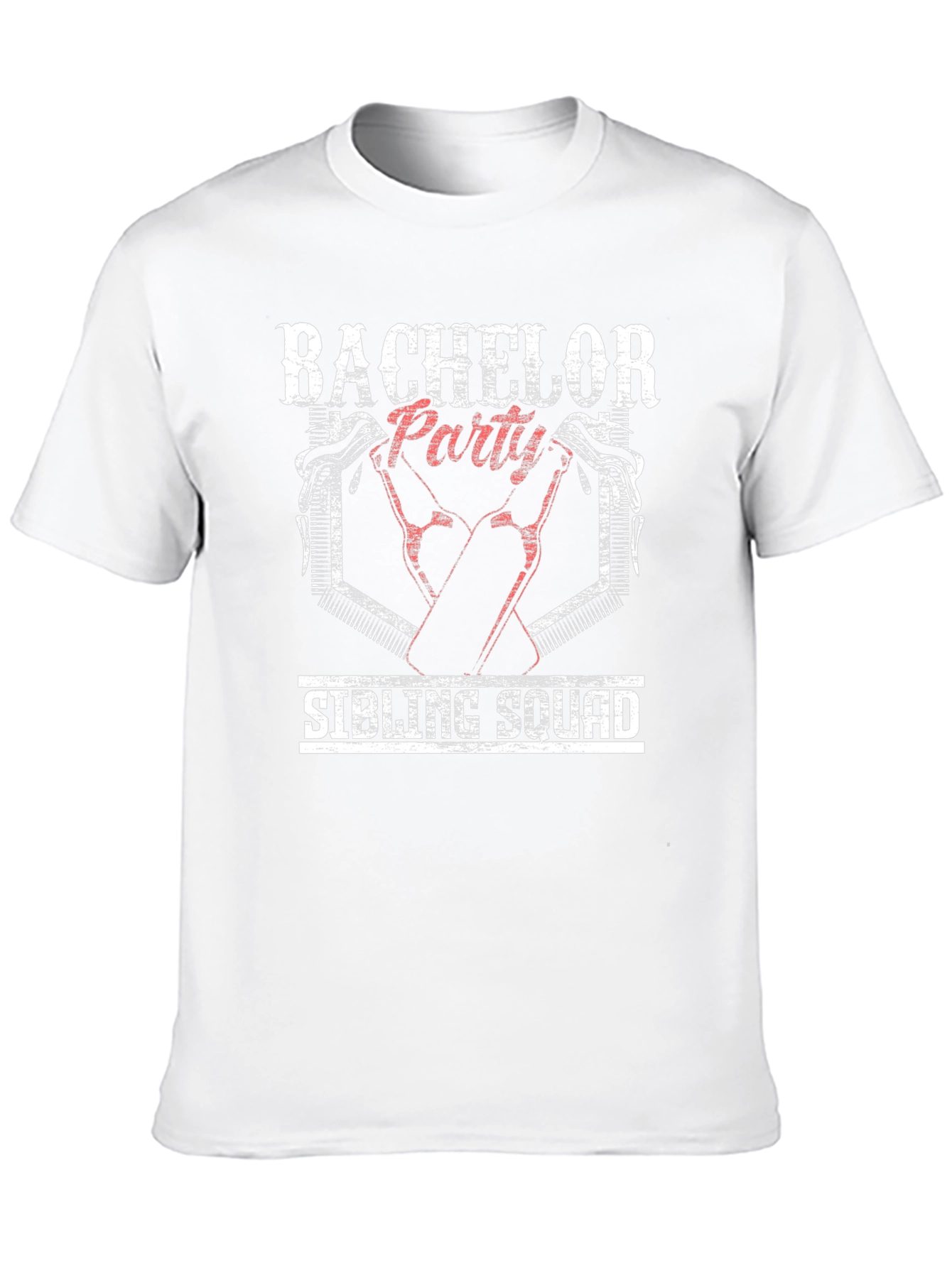 Bachelor Party Sibling Squad Graphic T-Shirt