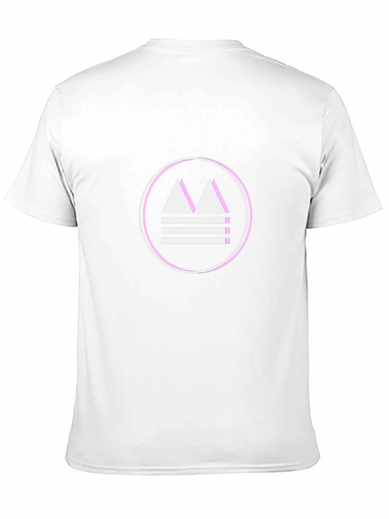 Modern Black T-Shirt with Geometric Logo