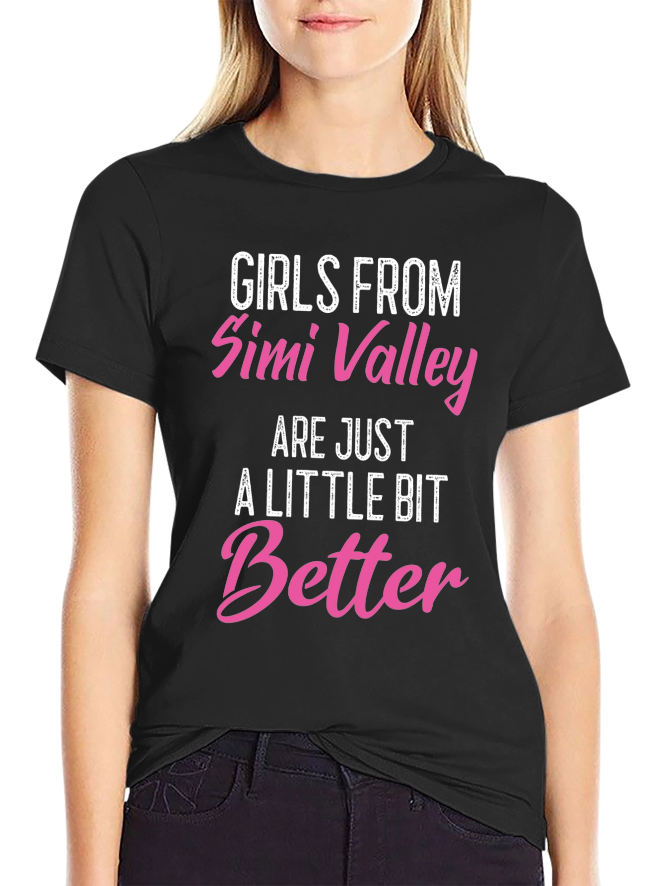 Simi Valley Girls T-Shirt - Funny Graphic Tee