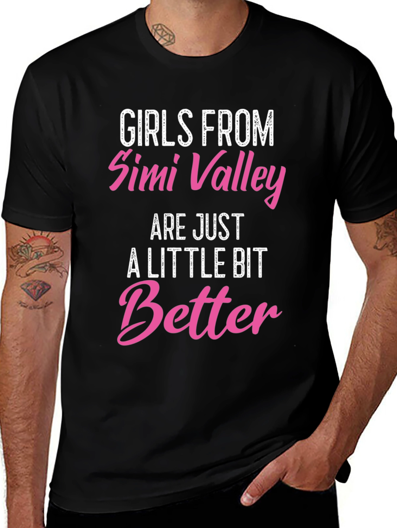 Simi Valley Girls T-Shirt - Funny Graphic Tee
