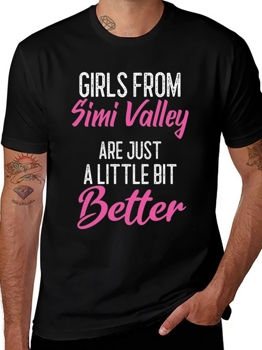 Simi Valley Girls T-Shirt - Funny Graphic Tee