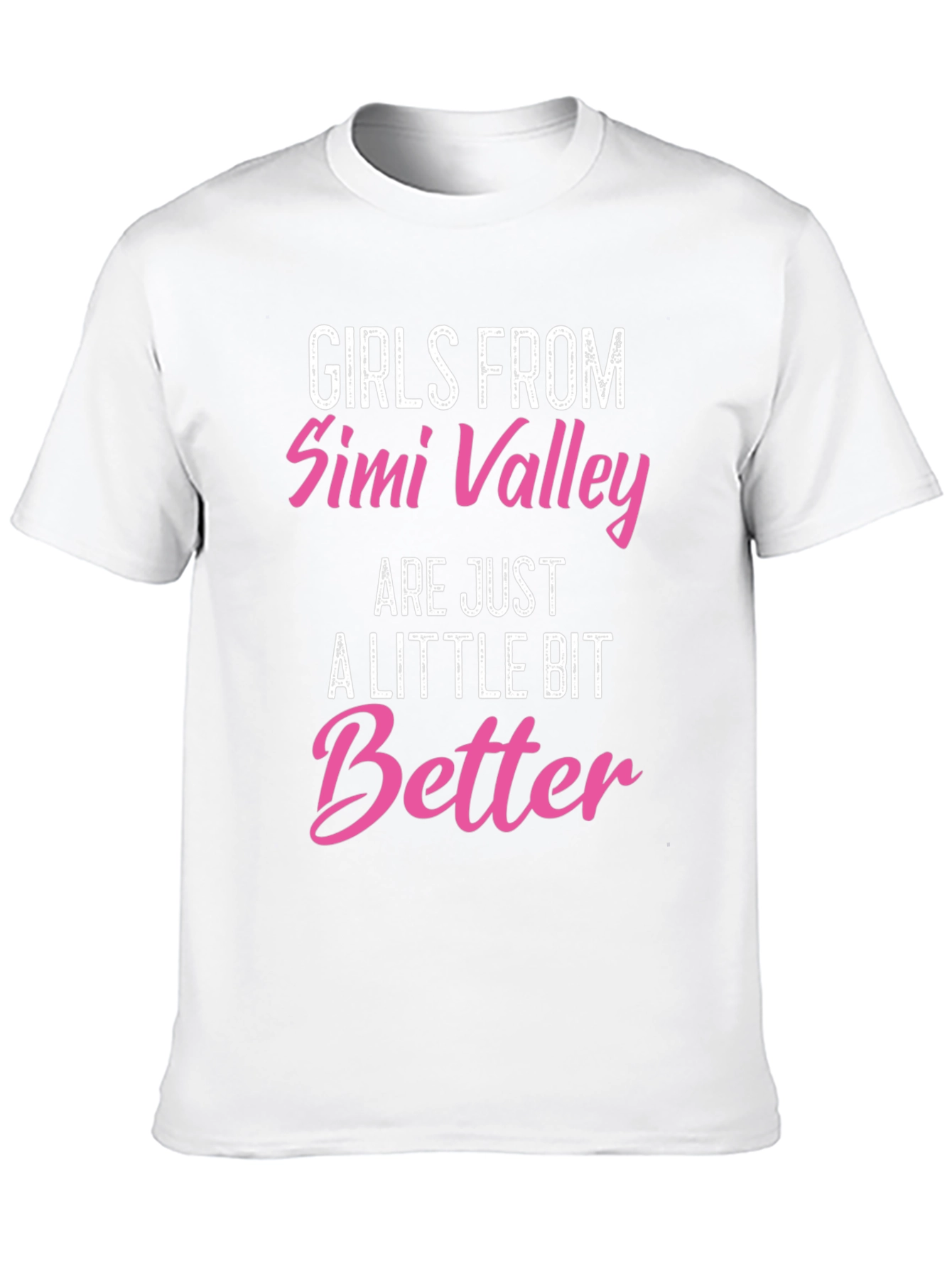 Simi Valley Girls T-Shirt - Funny Graphic Tee