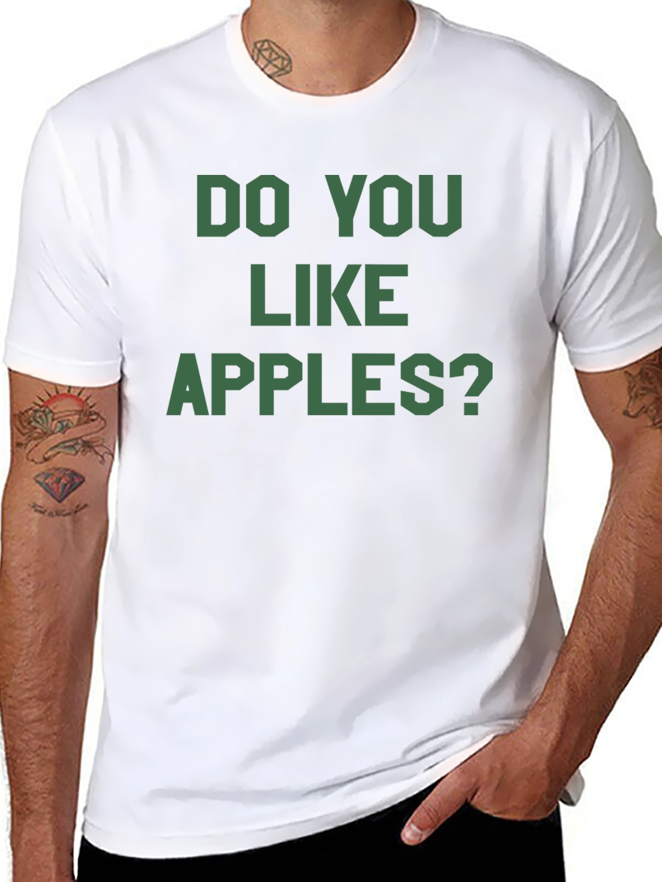 Do You Like Apples? Funny Graphic T-Shirt