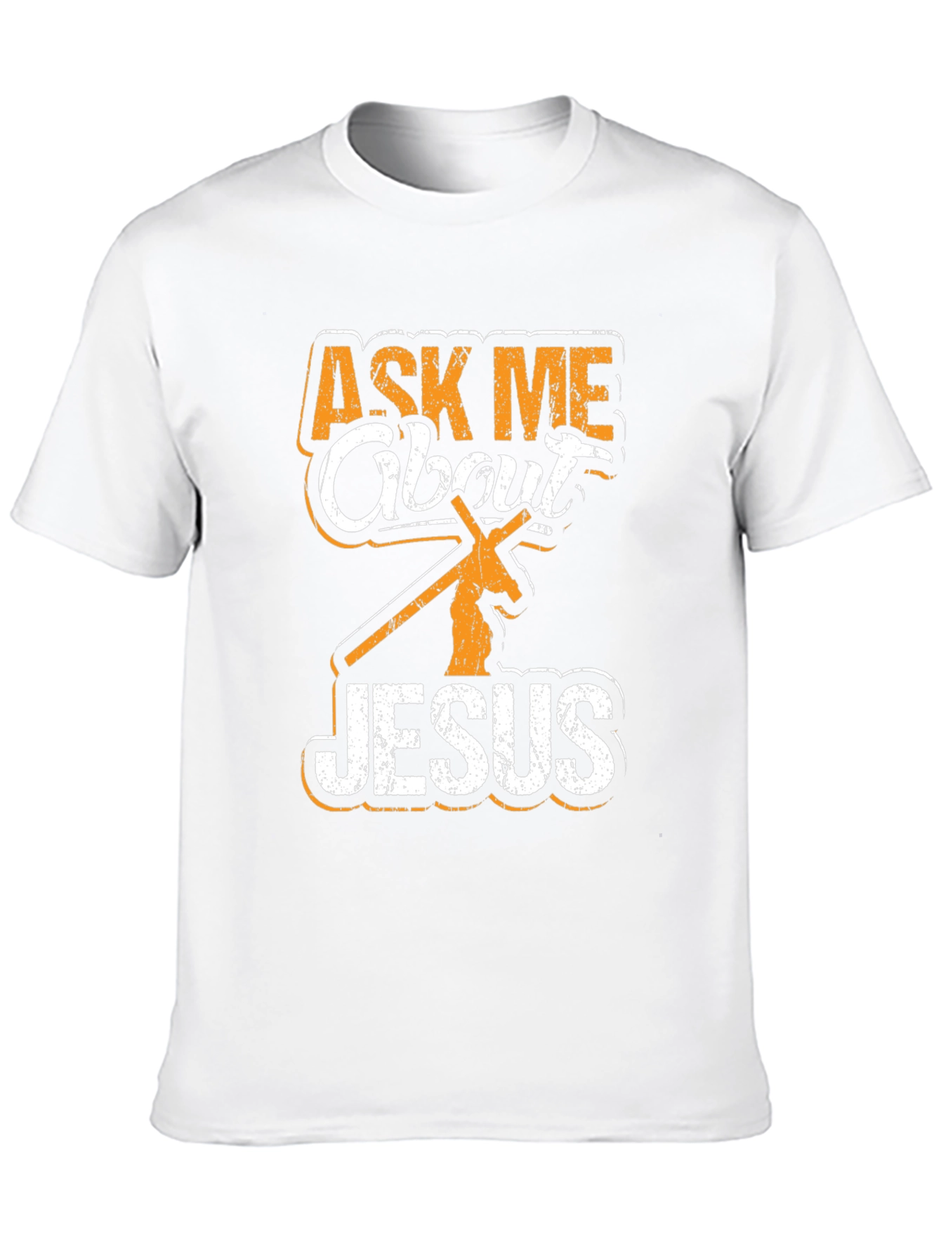 Ask Me About Jesus Graphic T-Shirt