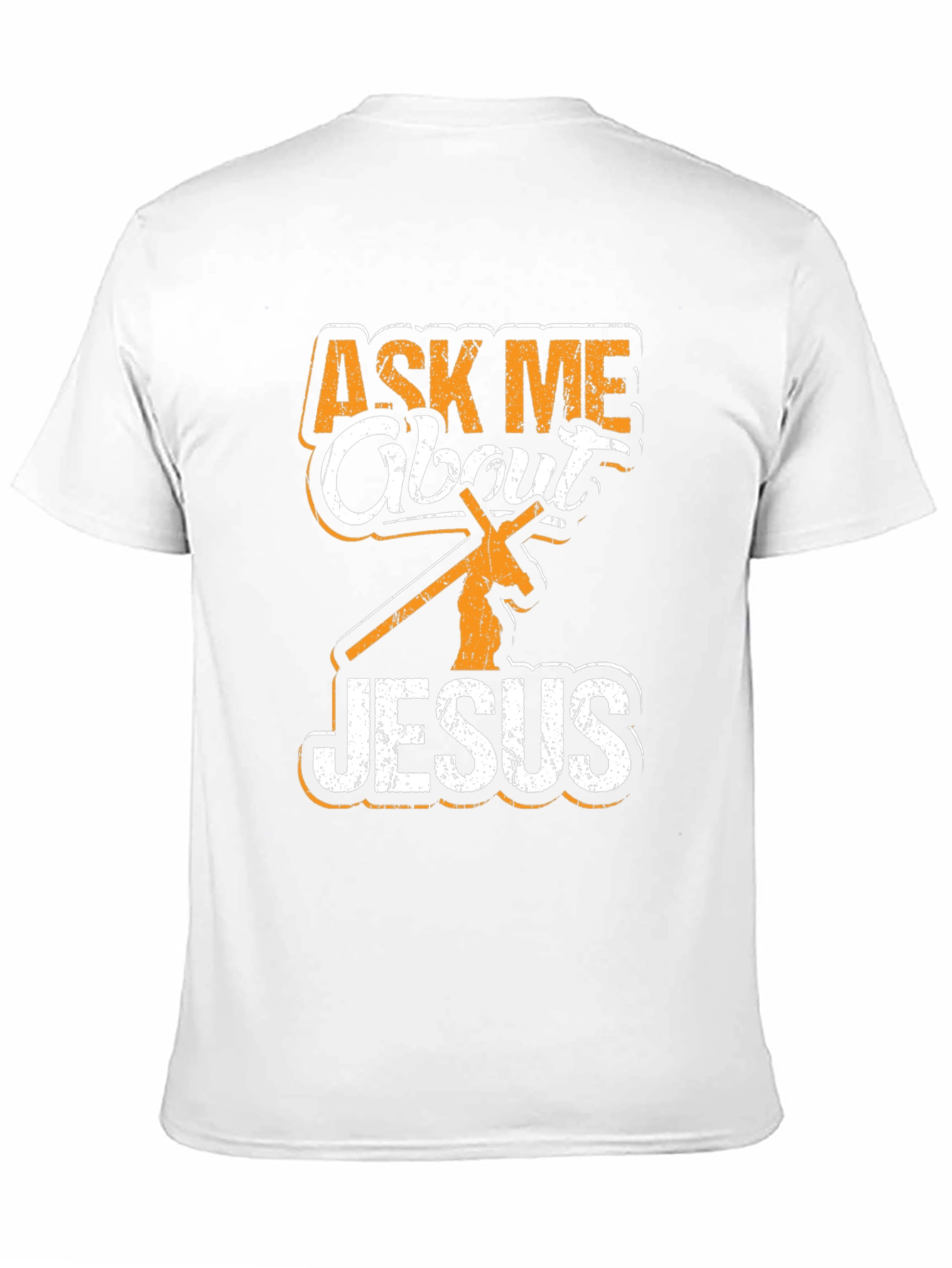 Ask Me About Jesus Graphic T-Shirt