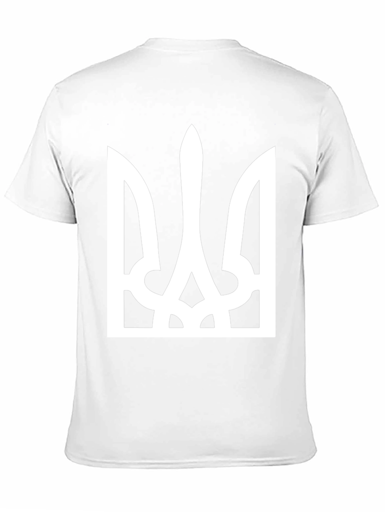 Ukraine Trident Symbol Black T-Shirt