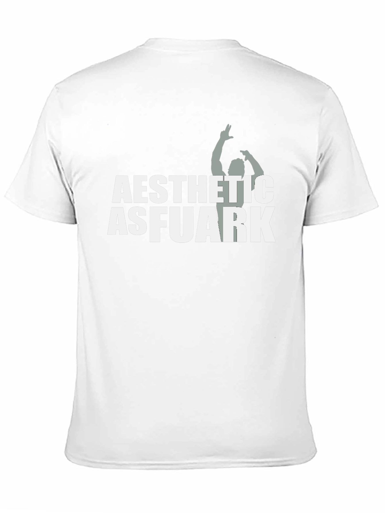 Aesthetic Asfuark Black Graphic Tee