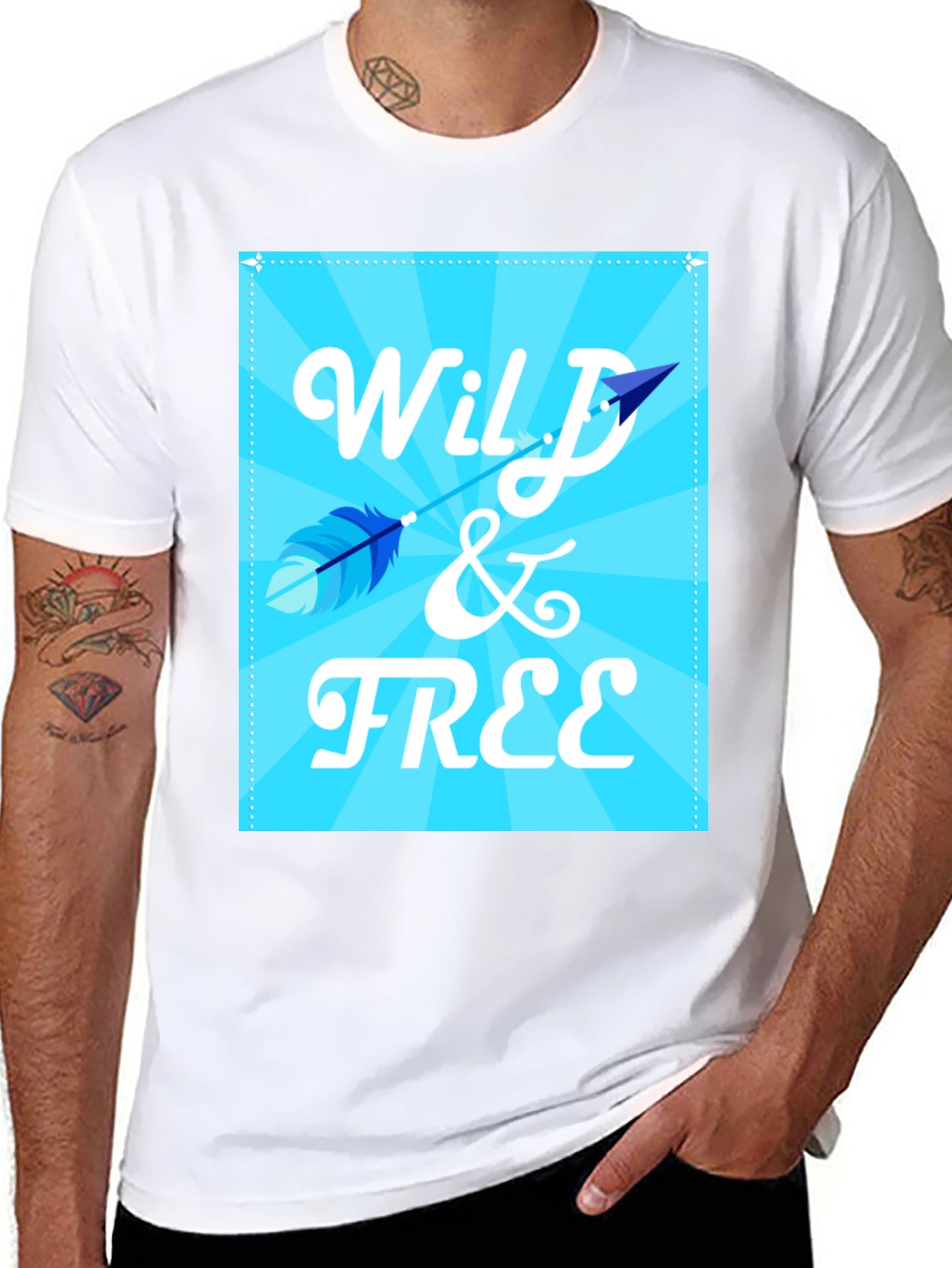 Wild & Free Graphic T-Shirt
