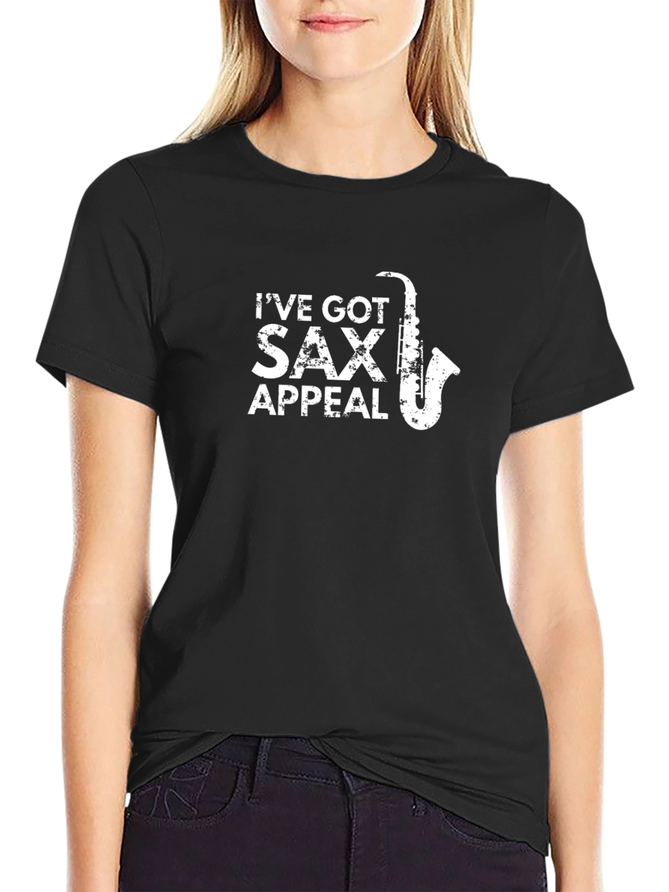 Ive Got Sax Appeal Black T-Shirt