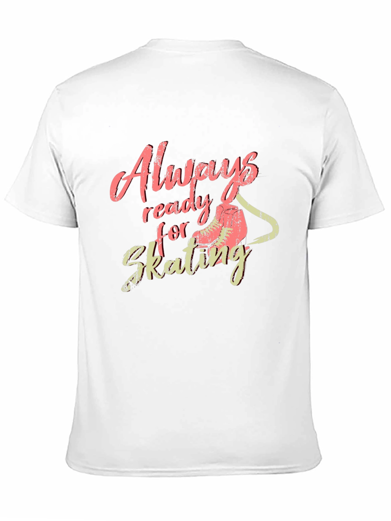 Always Ready for Skating Graphic T-Shirt