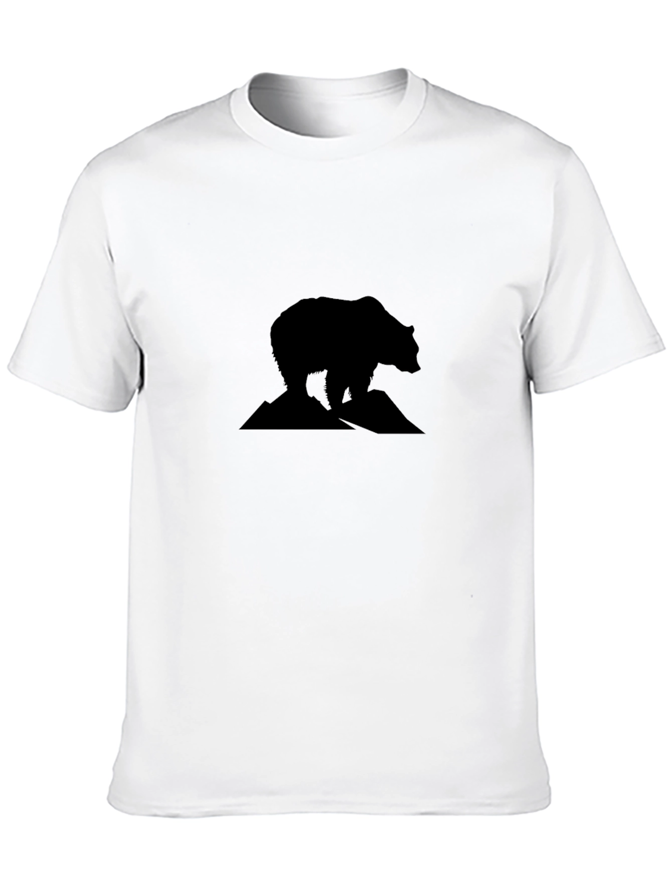 Black Bear Silhouette Graphic Tee