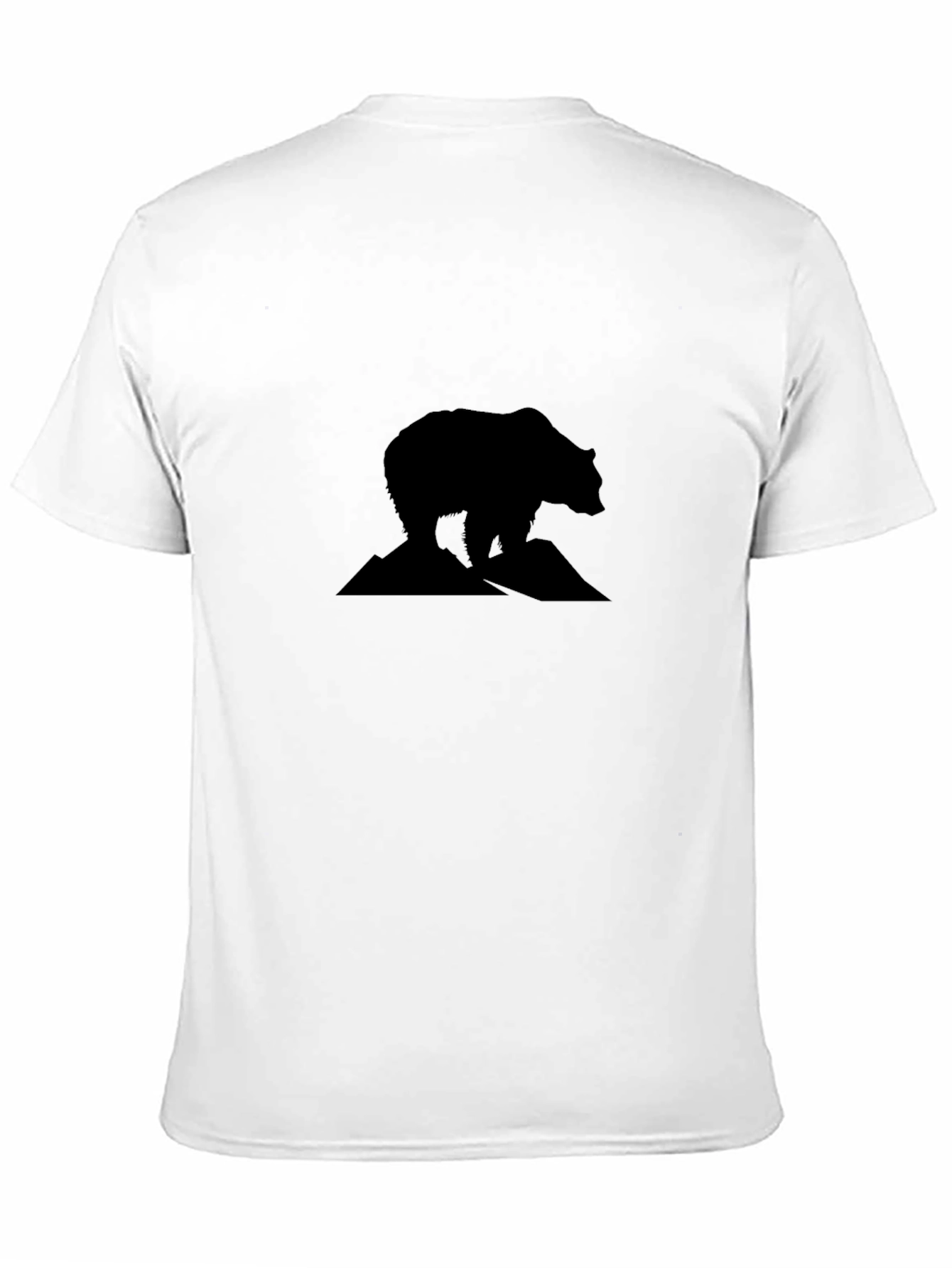 Black Bear Silhouette Graphic Tee