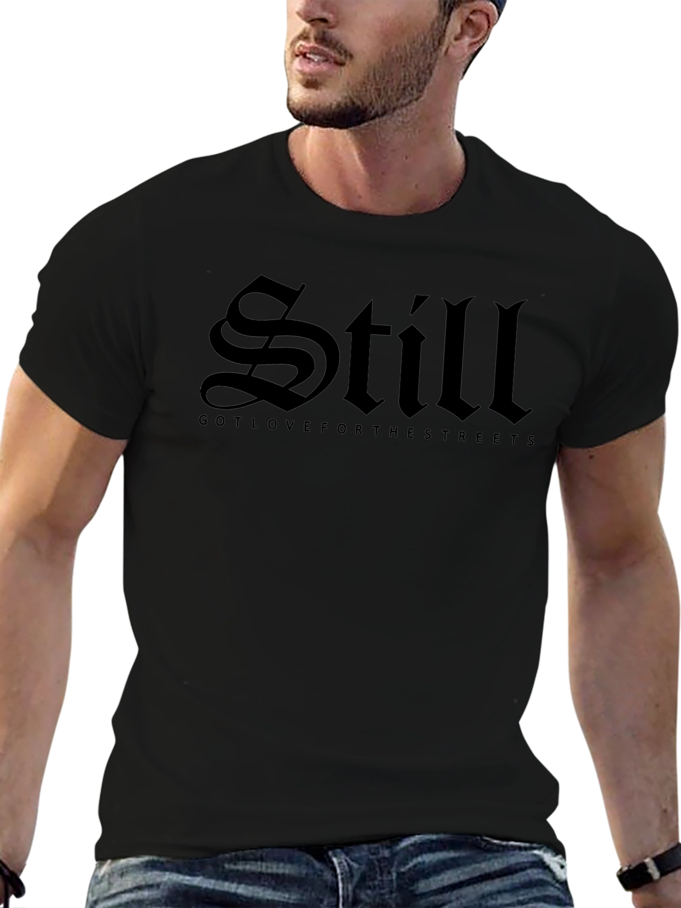 Still Got Love Tee - Mens Black Graphic T-Shirt