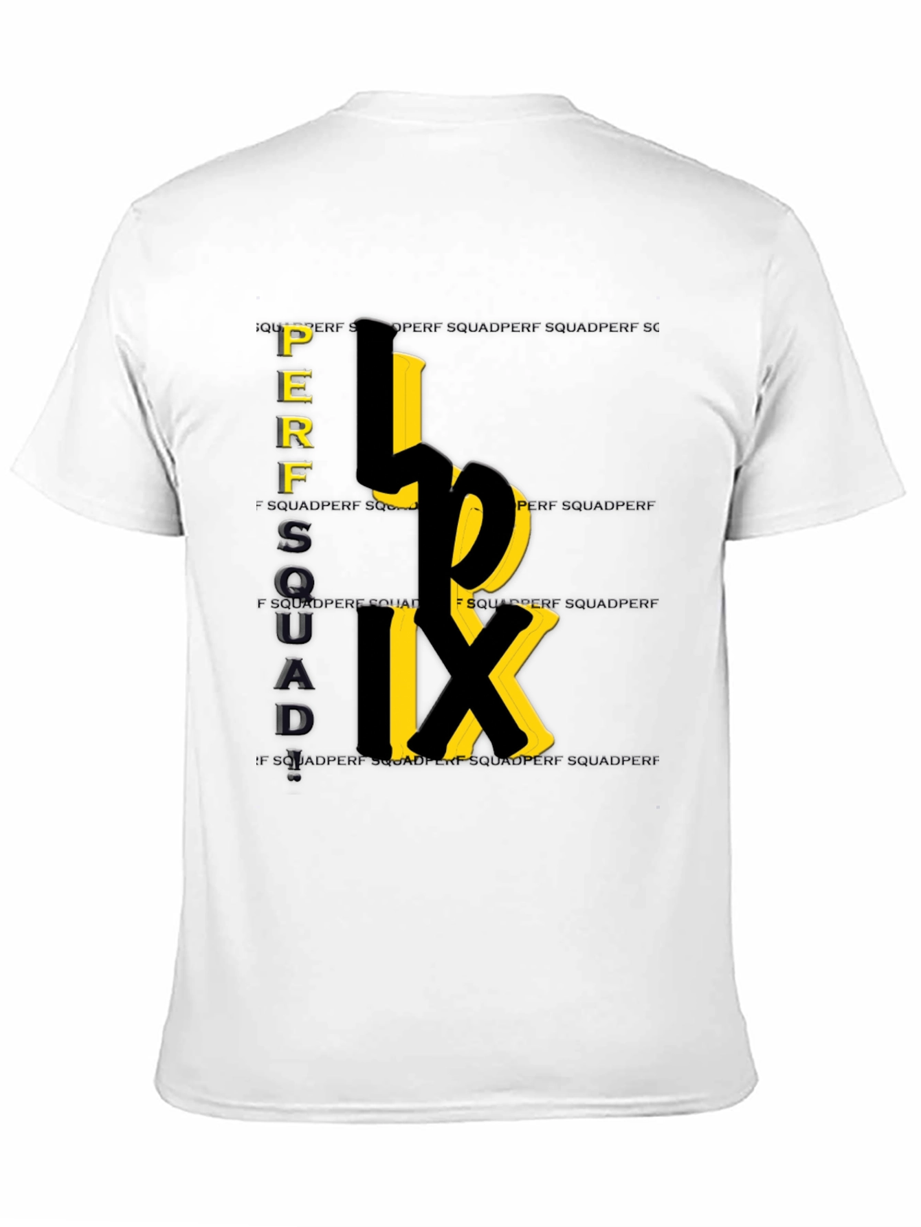 Perf Squad Tee: Bold Graphic Print Crewneck