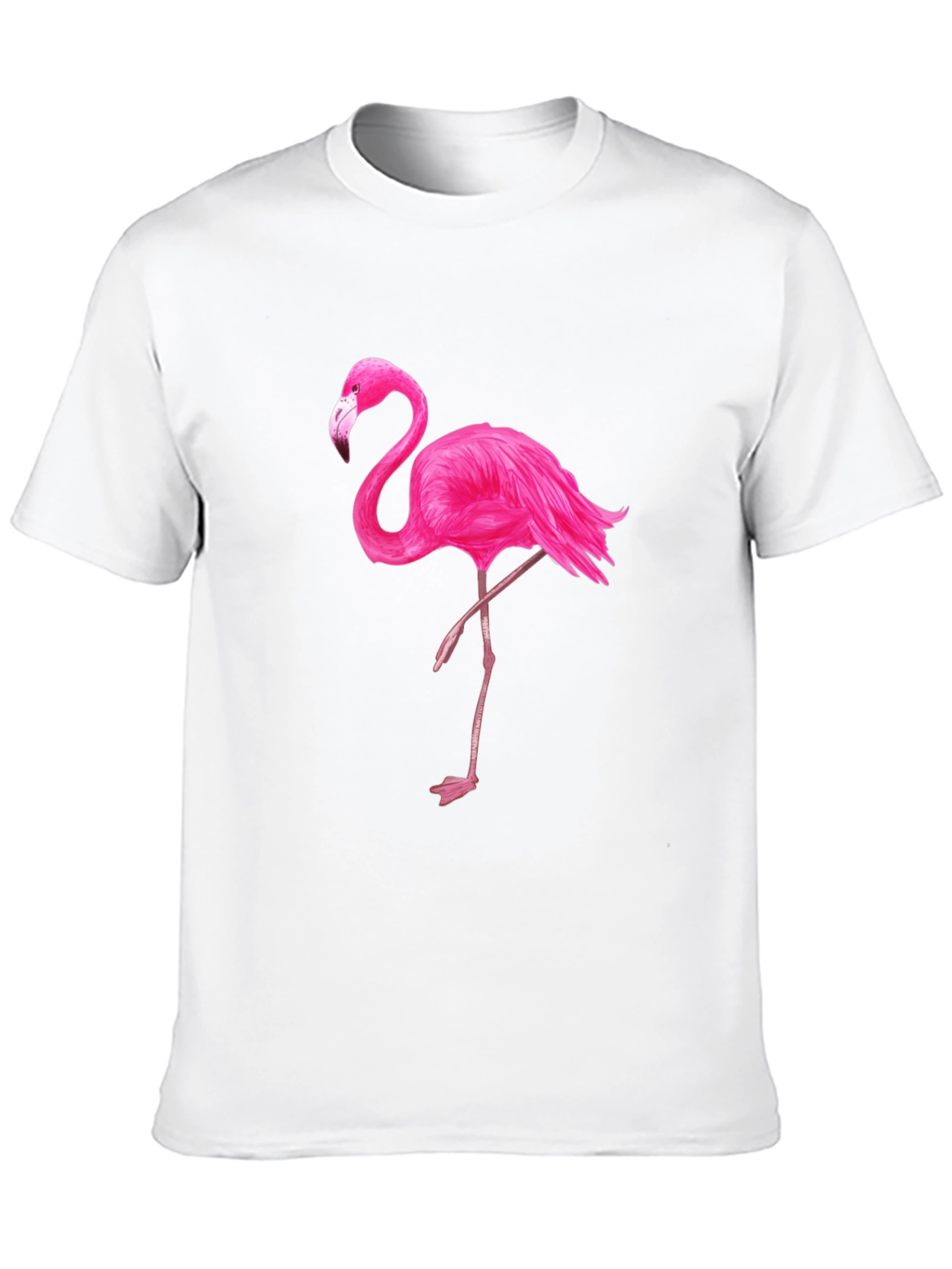 Black Flamingo Graphic Tee - Mens Fashion