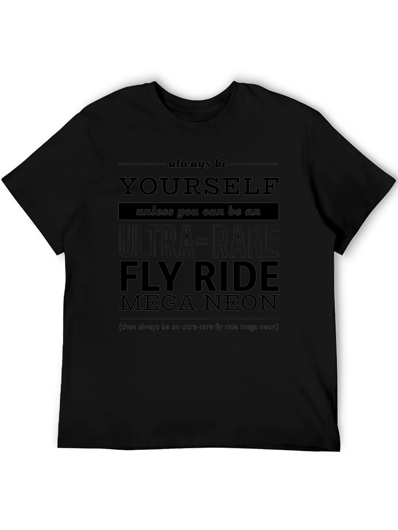 Ultra Rare Fly Ride Mega Neon Graphic T-Shirt
