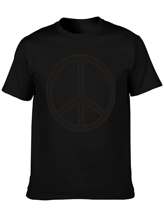 Peace Sign Graphic Tee - Classic Relaxed Fit