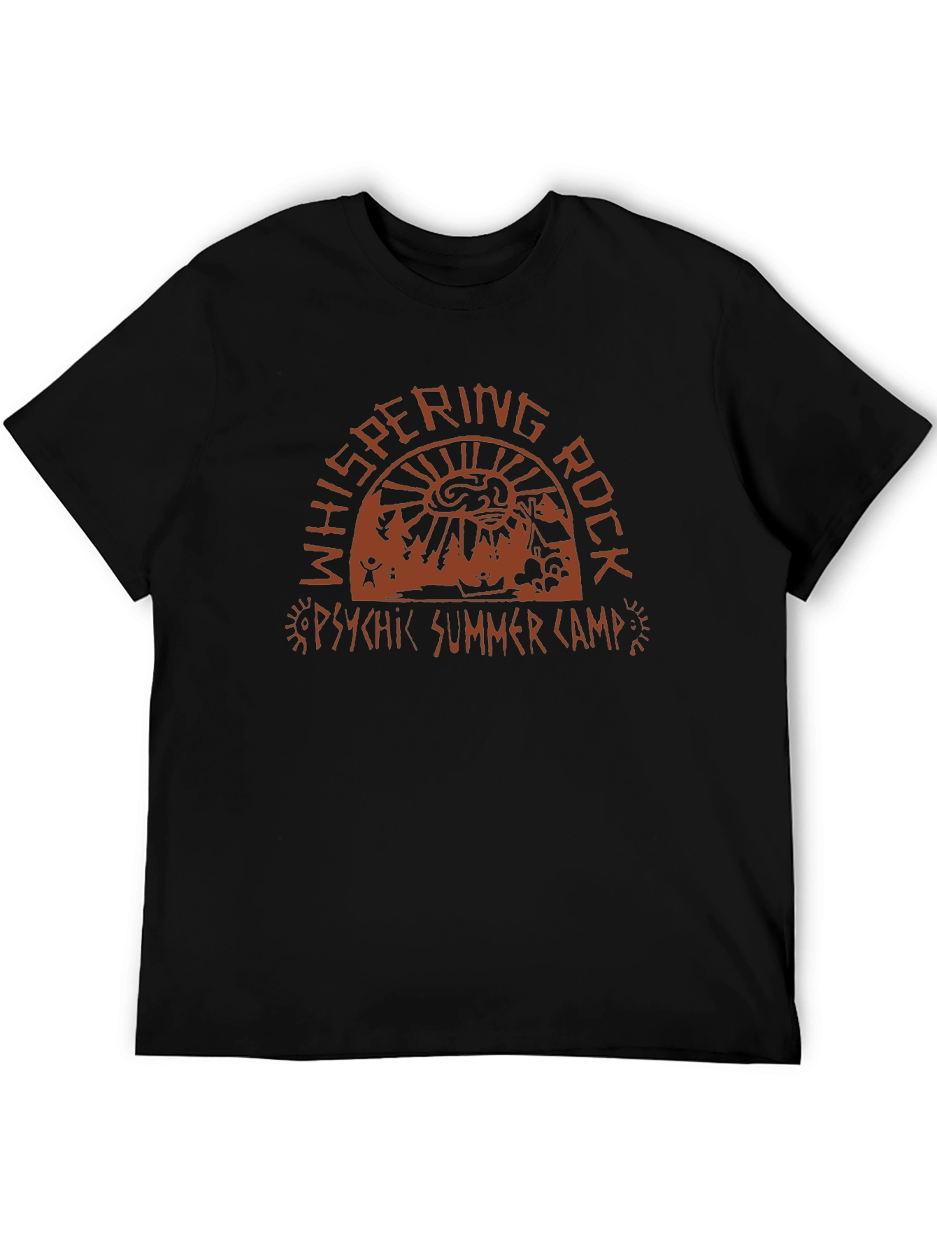 Whispering Rock Psychic Summer Camp Graphic T-Shirt