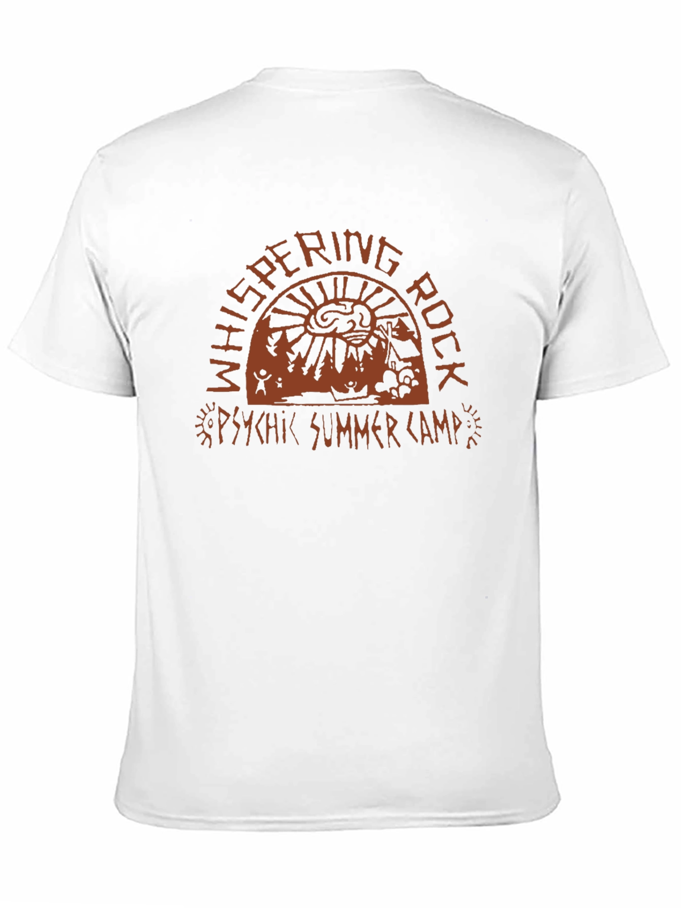 Whispering Rock Psychic Summer Camp Graphic T-Shirt
