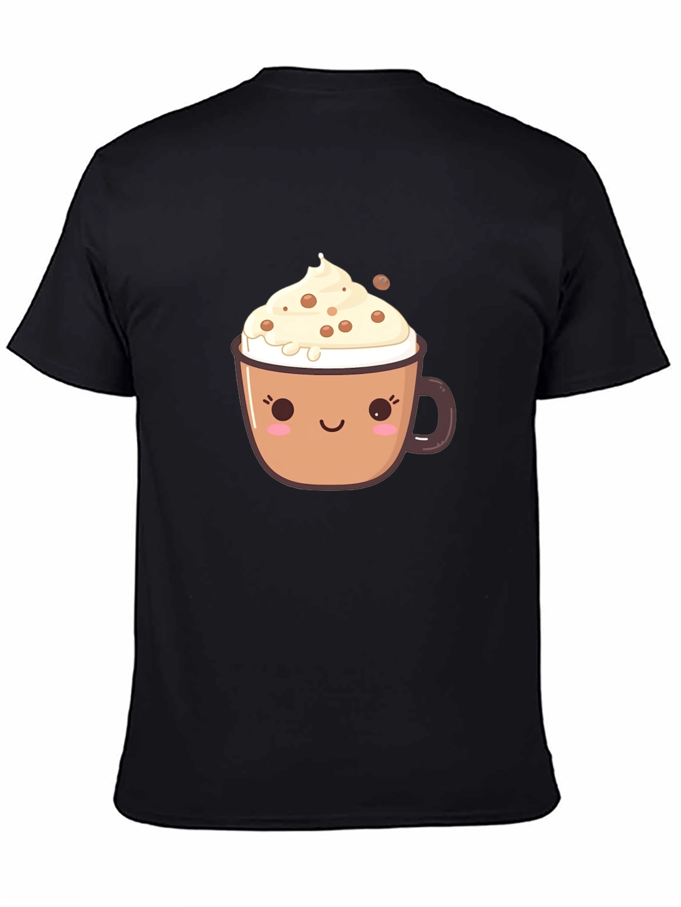 Cute Coffee Cup Graphic T-Shirt