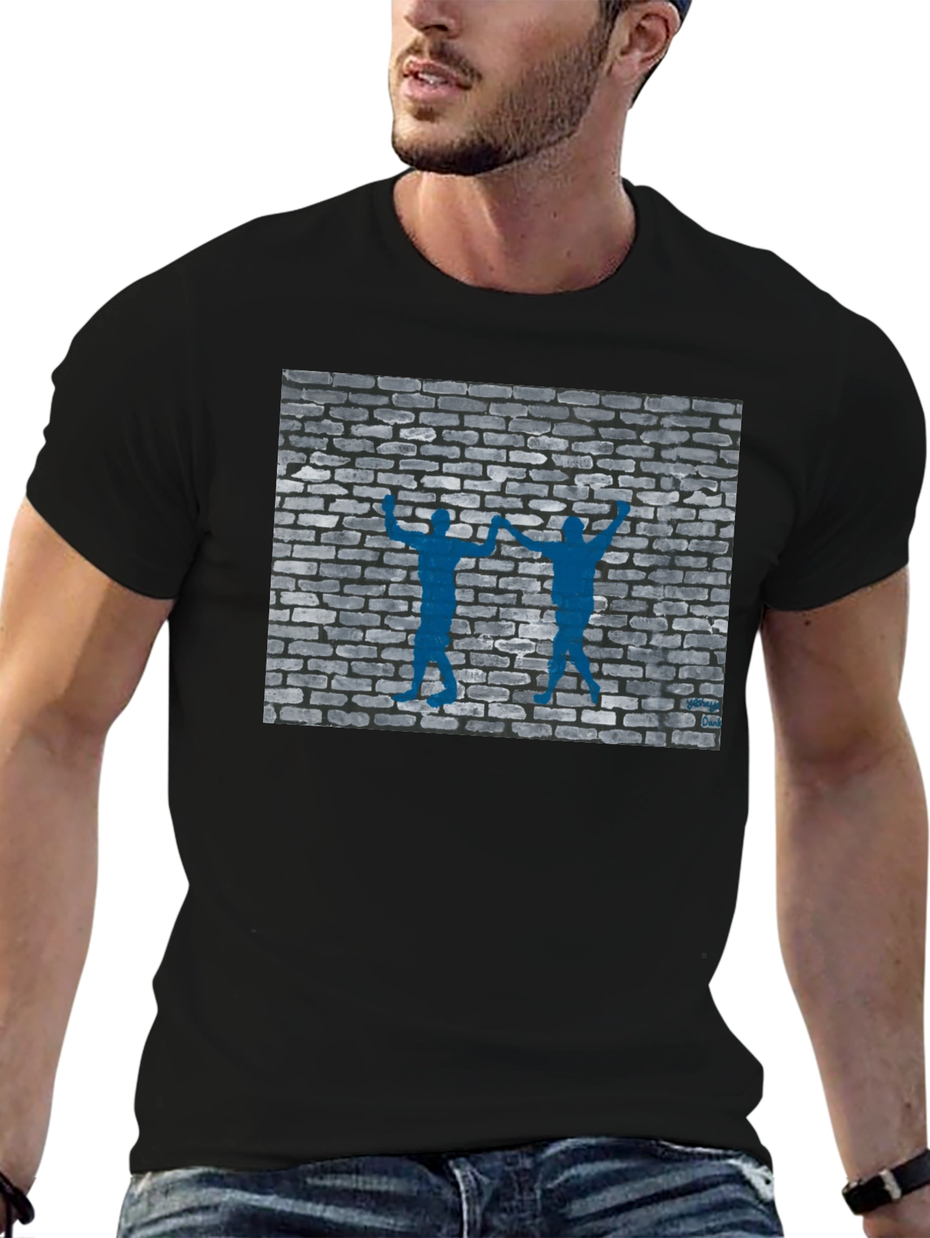 Brick Wall Huggers Graphic Tee