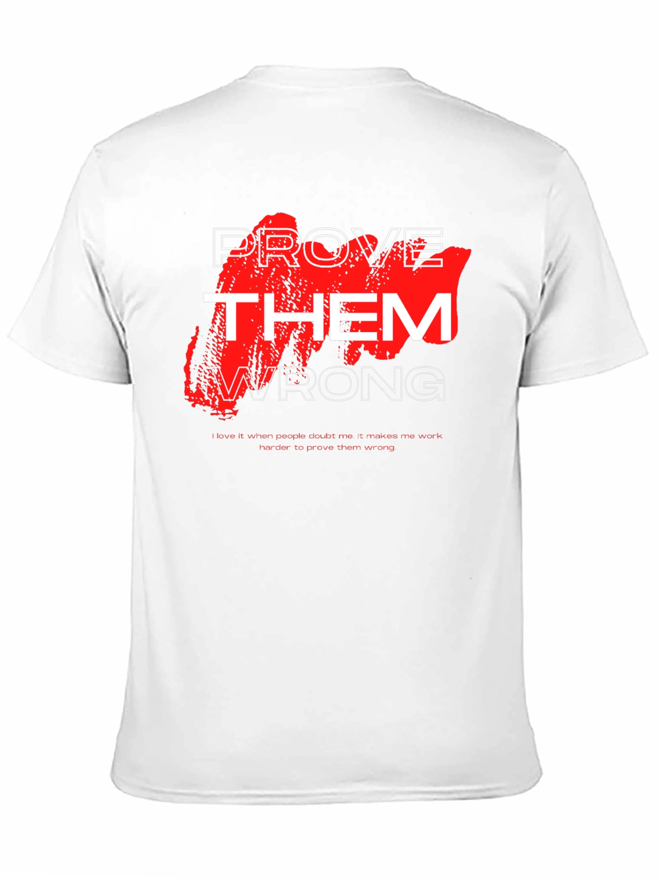 Prove Them Wrong Black Graphic Tee