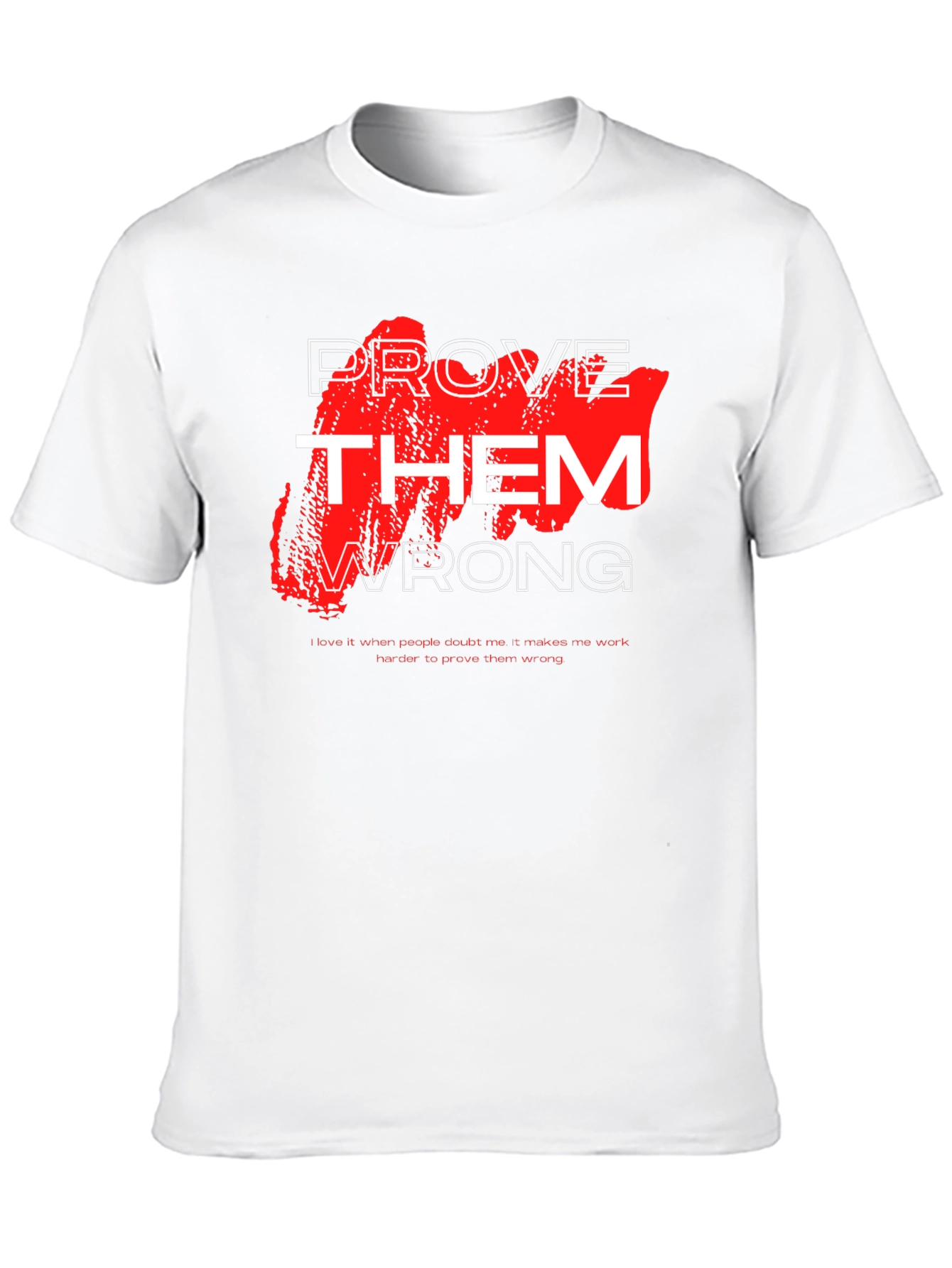 Prove Them Wrong Black Graphic Tee