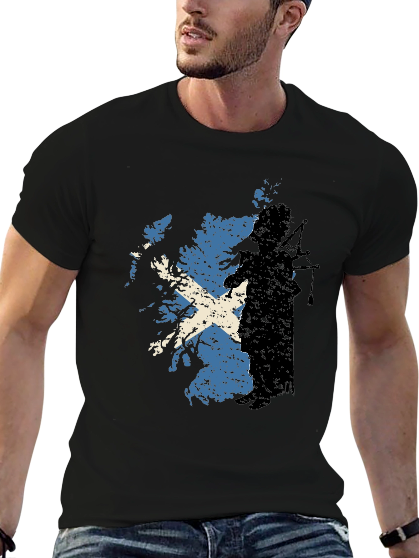 Scottish Pride Black T-Shirt