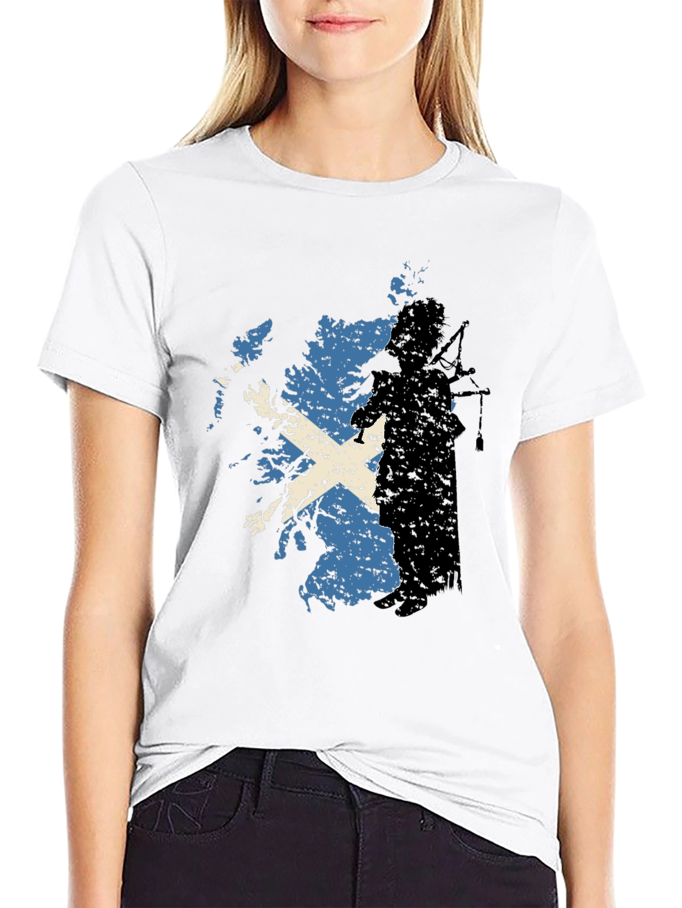 Scottish Pride Black T-Shirt