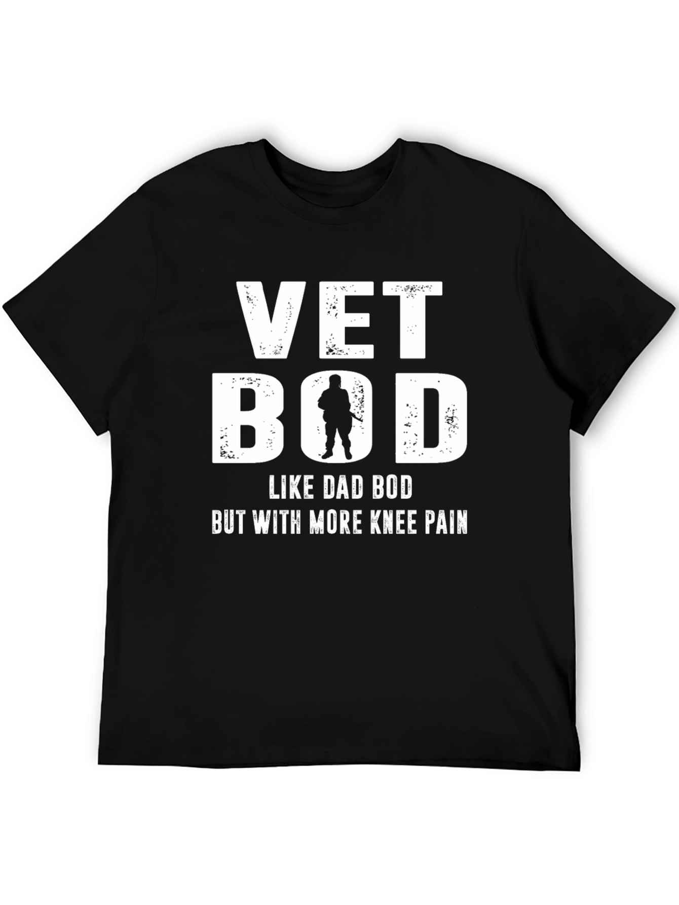 Vet Bod T-Shirt - Military Veteran Humor Tee