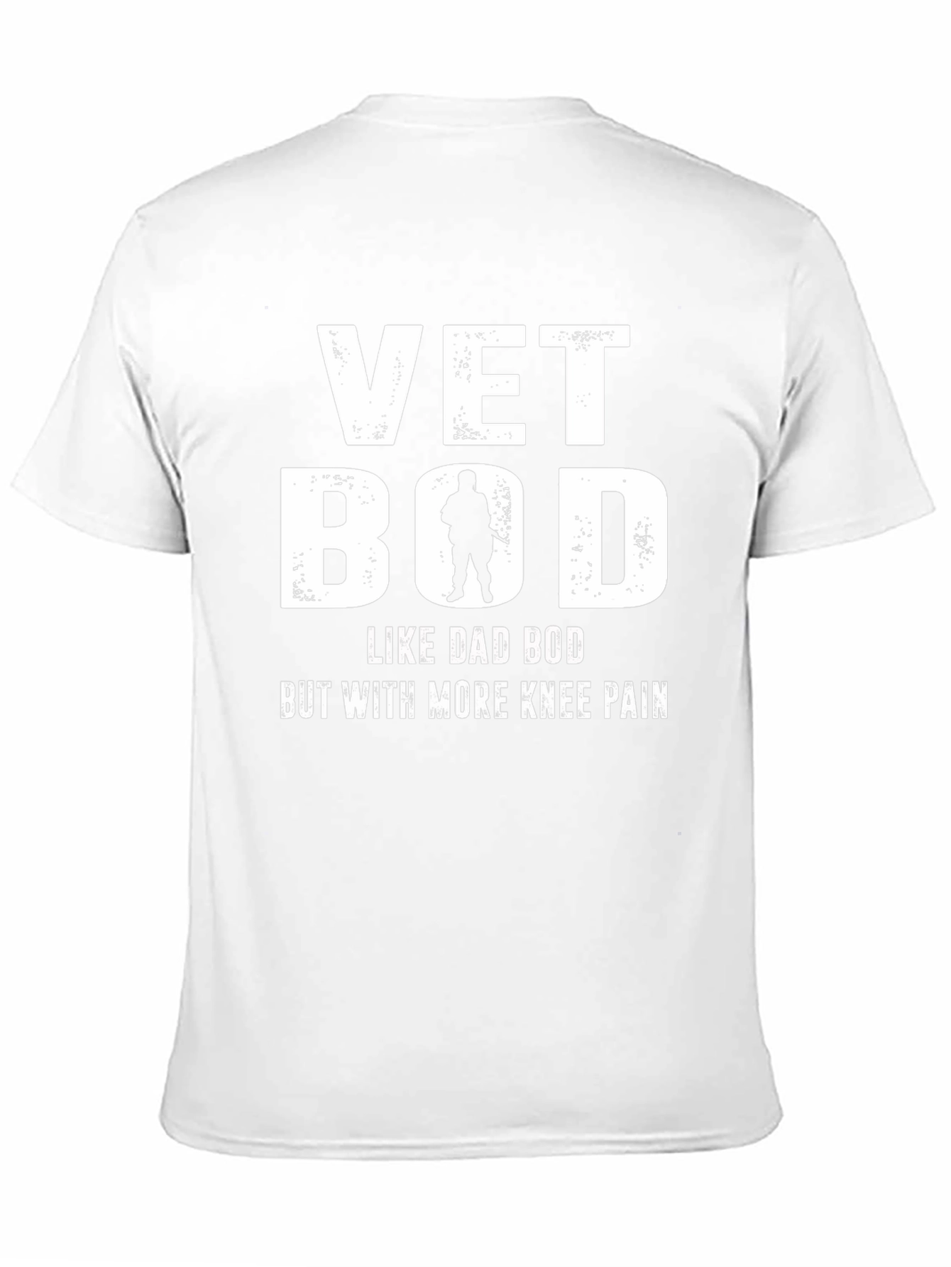 Vet Bod T-Shirt - Military Veteran Humor Tee