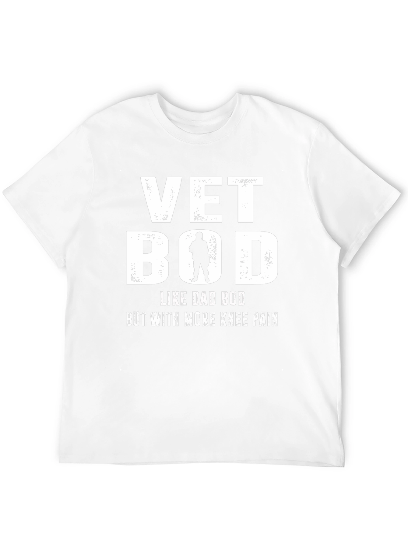 Vet Bod T-Shirt - Military Veteran Humor Tee