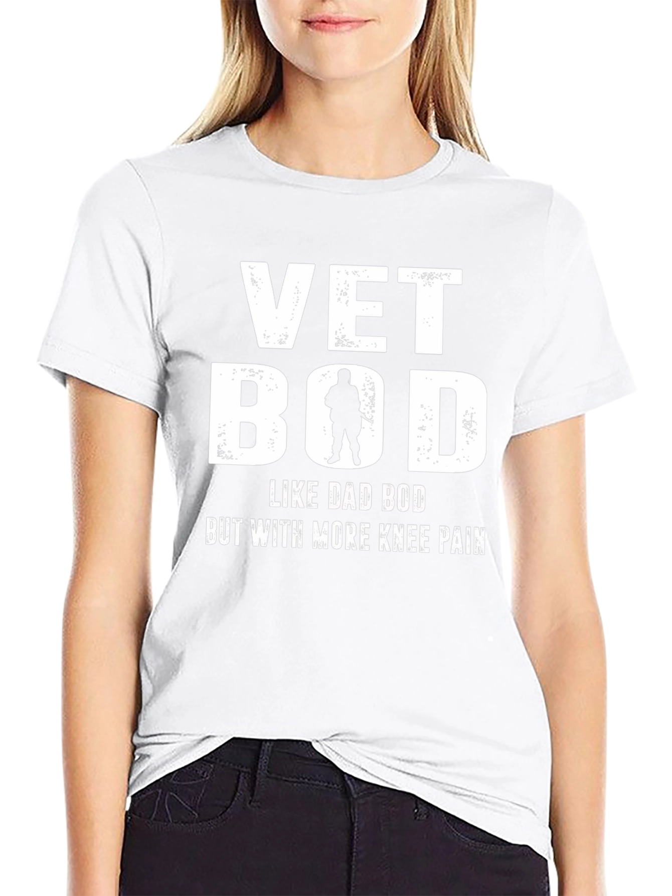 Vet Bod T-Shirt - Military Veteran Humor Tee