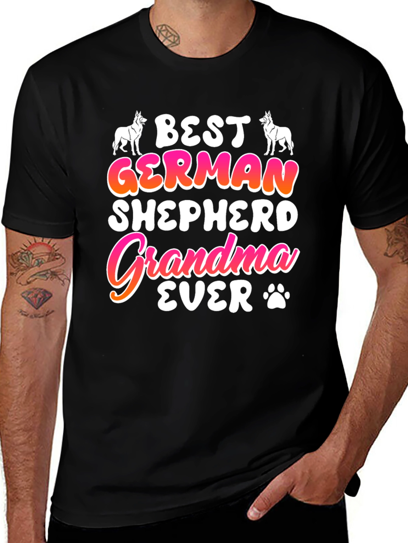 Best German Shepherd Grandma Ever T-Shirt