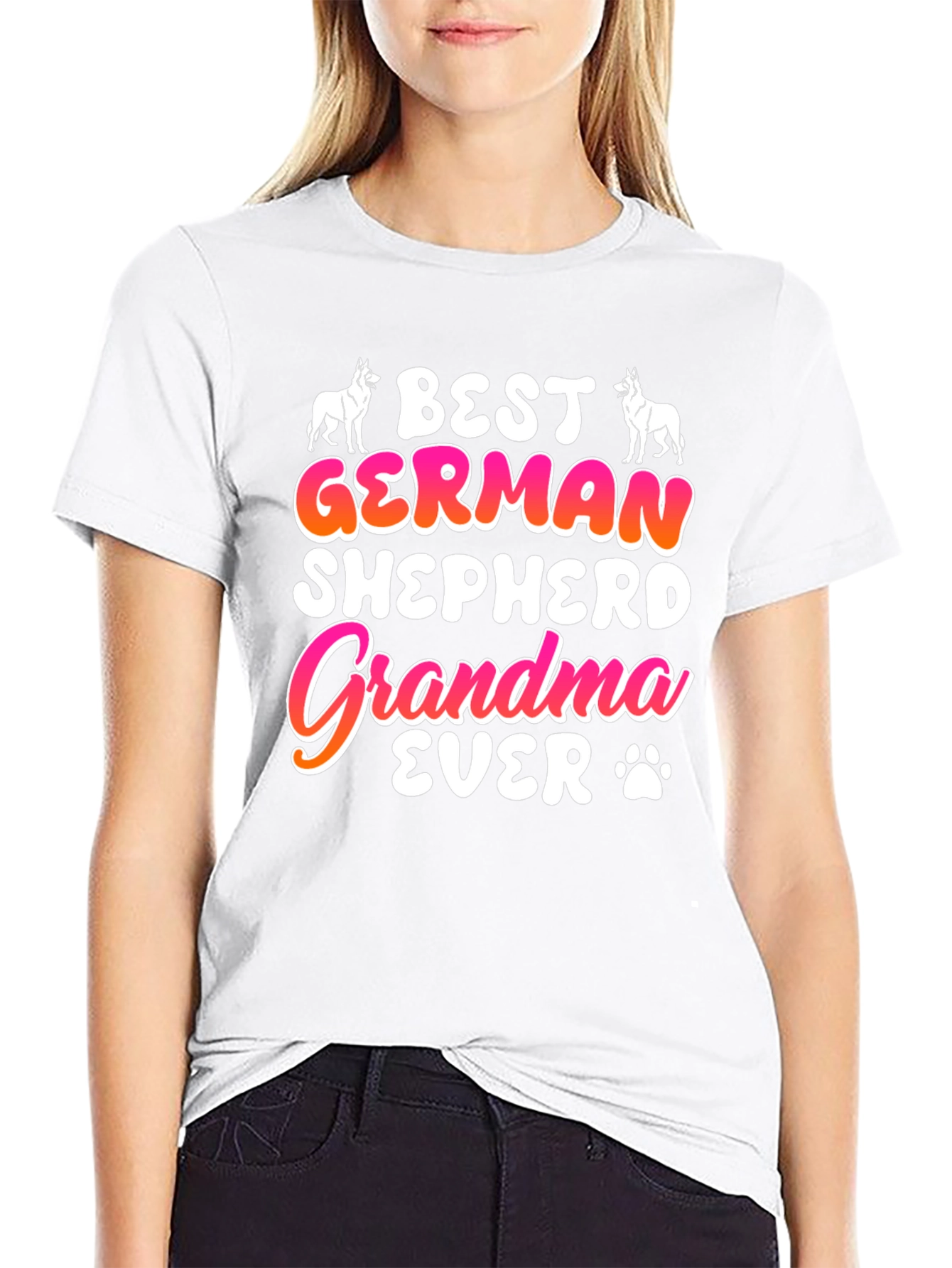 Best German Shepherd Grandma Ever T-Shirt
