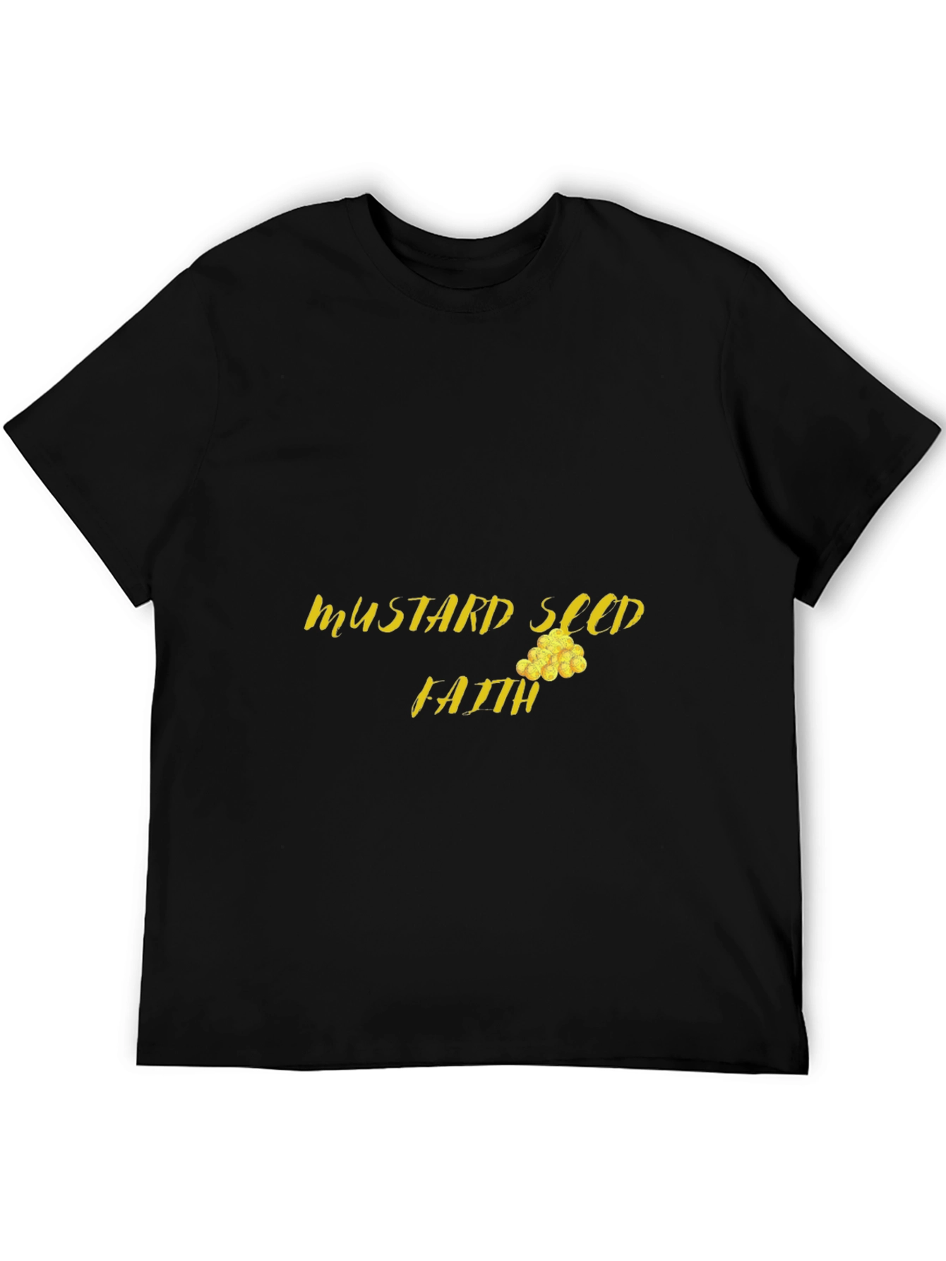 Mustard Seed Faith Graphic Tee - Black