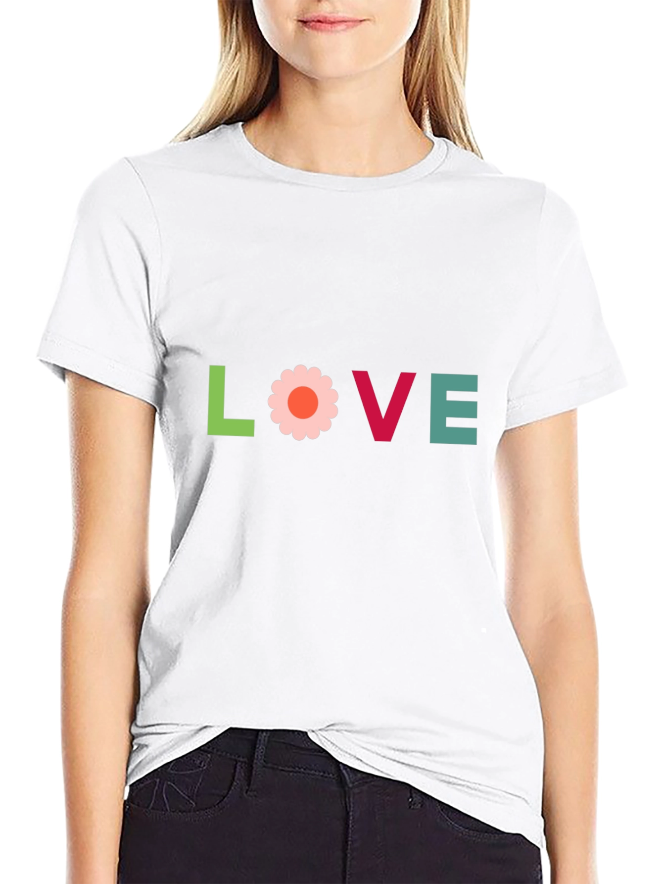 Love Graphic Black T-Shirt