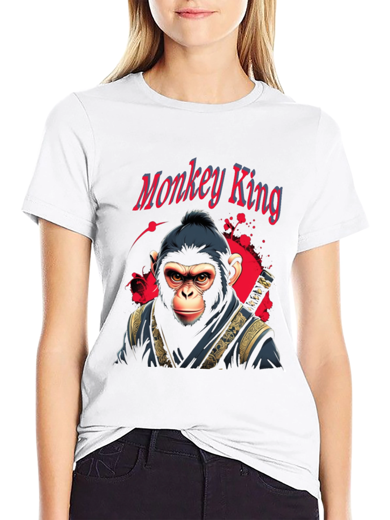 Monkey King Ninja Graphic Tee